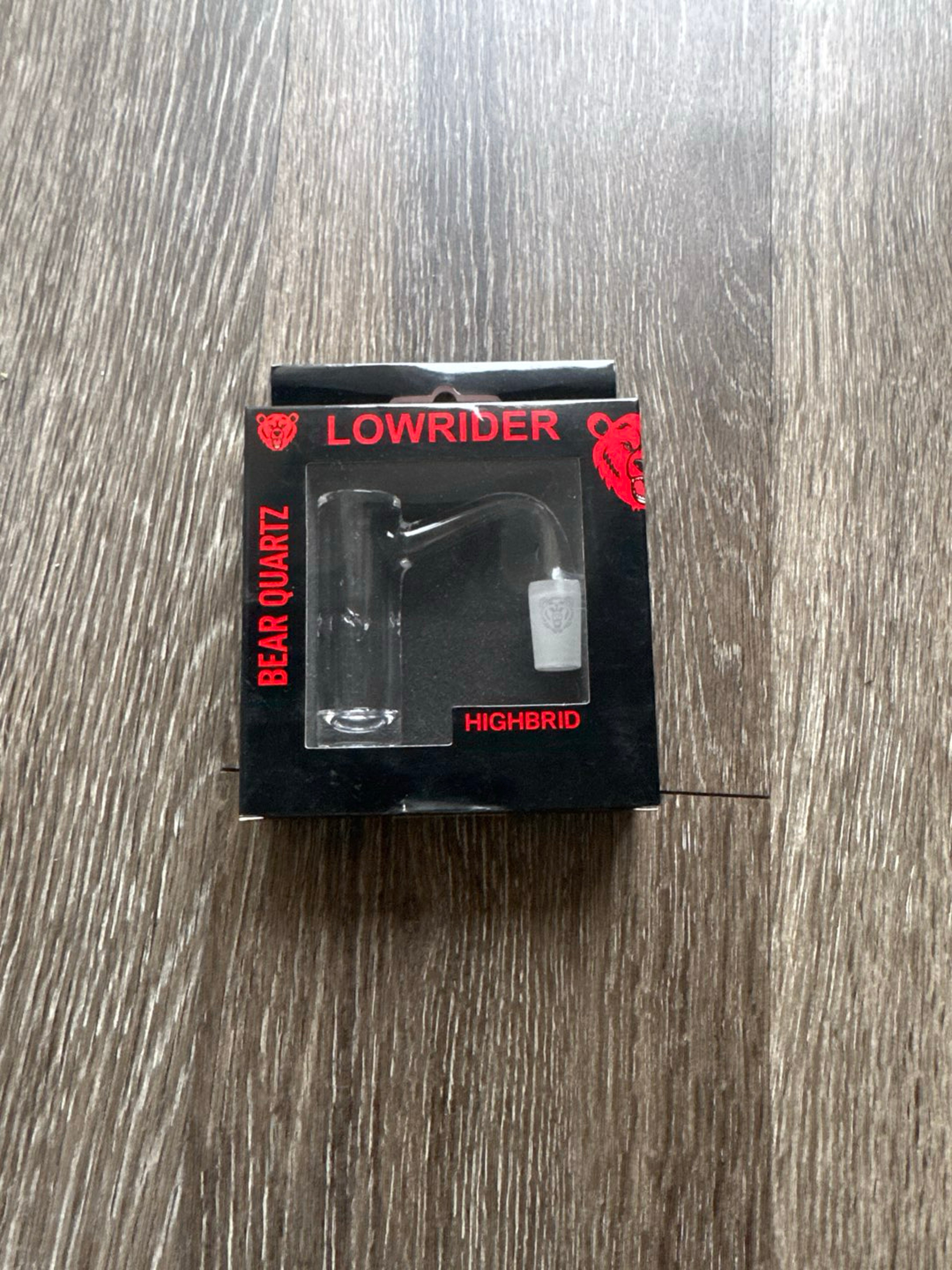 New BearQuartz Lowrider Highbrid Terp Slurper 14 mm AUTO spinner male 90° image 0