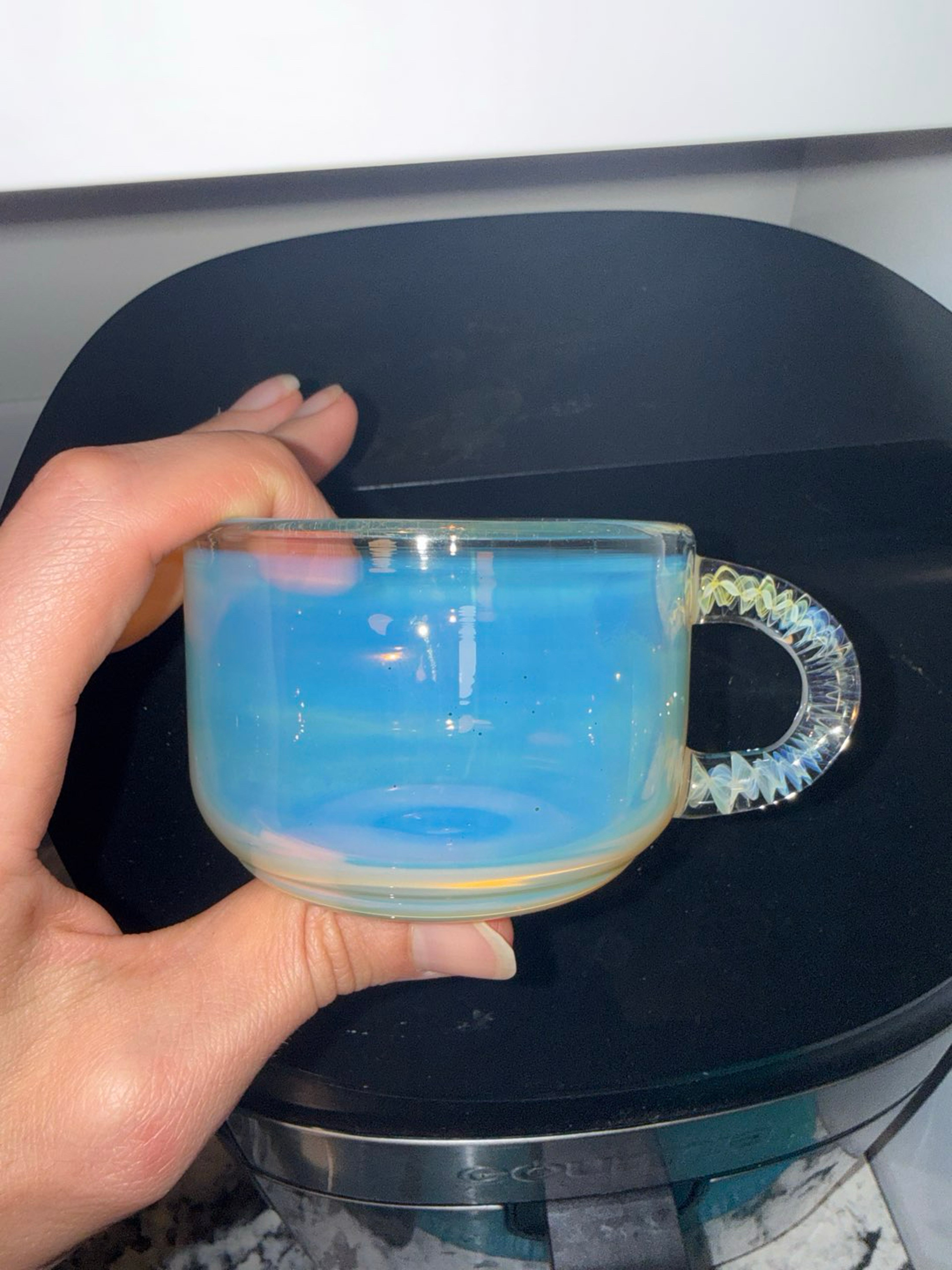 Fumed cappuccino cup image 0