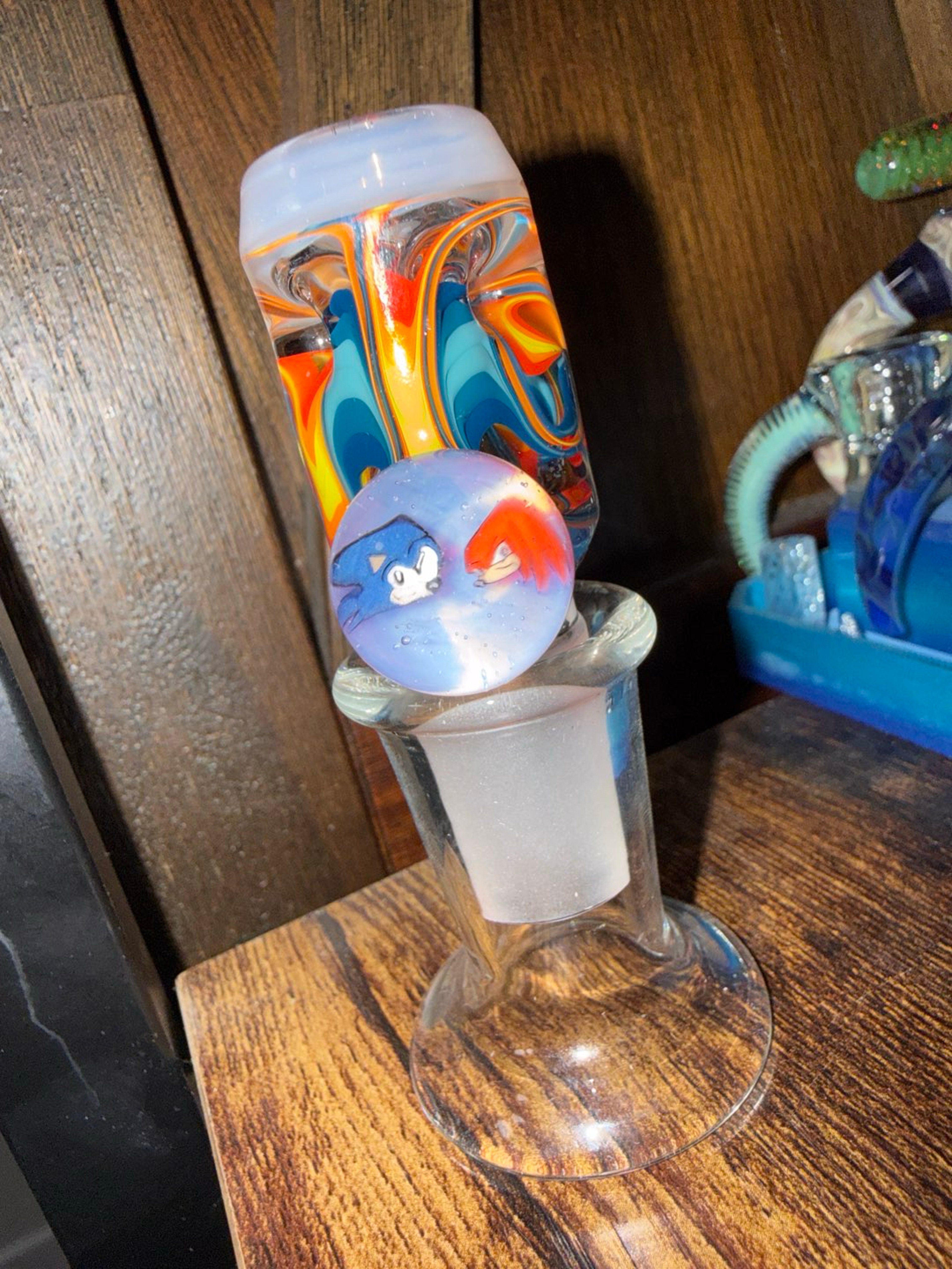 Preview pic of Black Tuna Sonic & Knuckles fire and ice