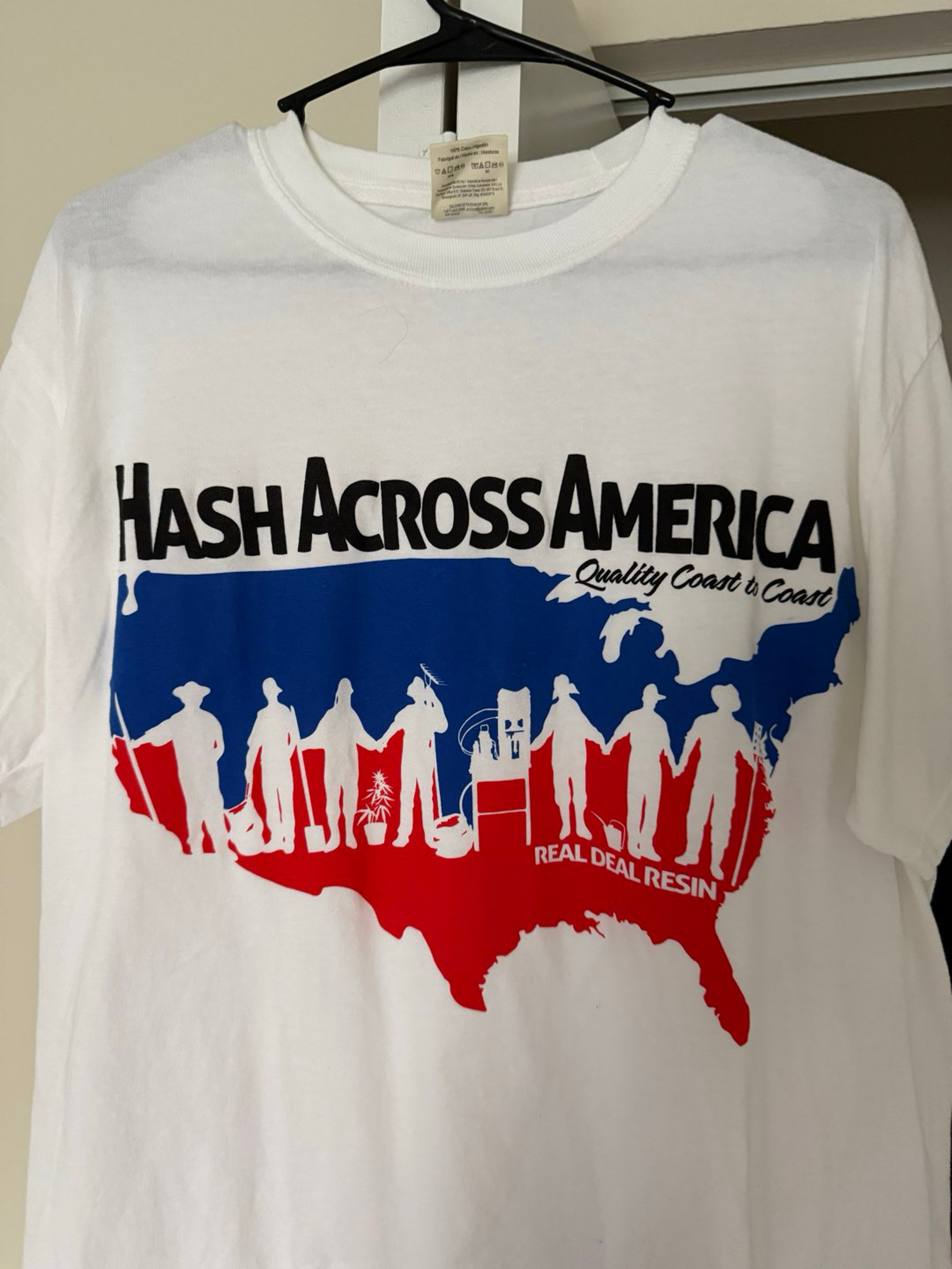 Hash across America shirt by real deal resin image 0