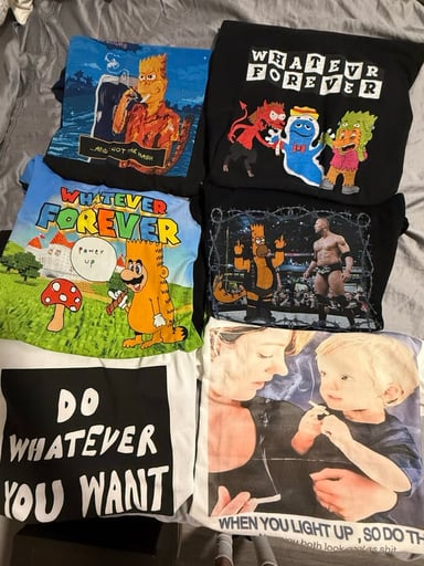 Preview pic of Gz1 Shirts Whatever Forever Lot