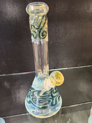 Preview pic of MARY JANES GLASS 12" BEAKER