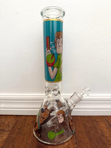 Preview pic of 14” Premium Beaker Thick Heavy Scoob Shaggy