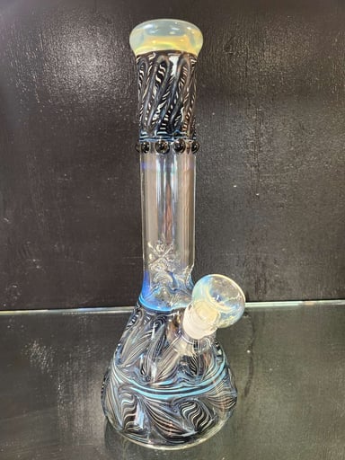 Preview pic of MARY JANES GLASS 12" BEAKER