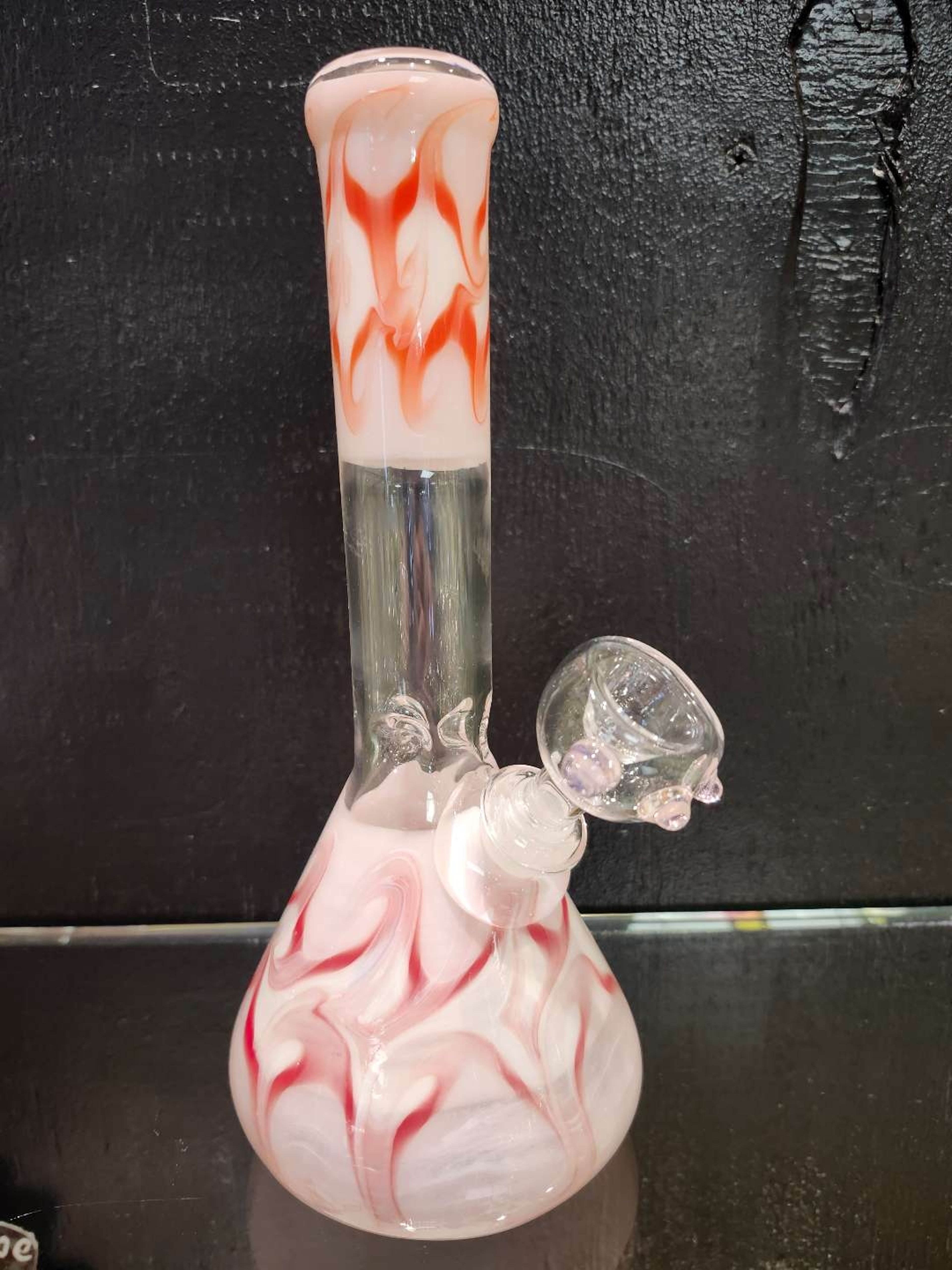 Preview pic of MARY JANES GLASS 10" BEAKER