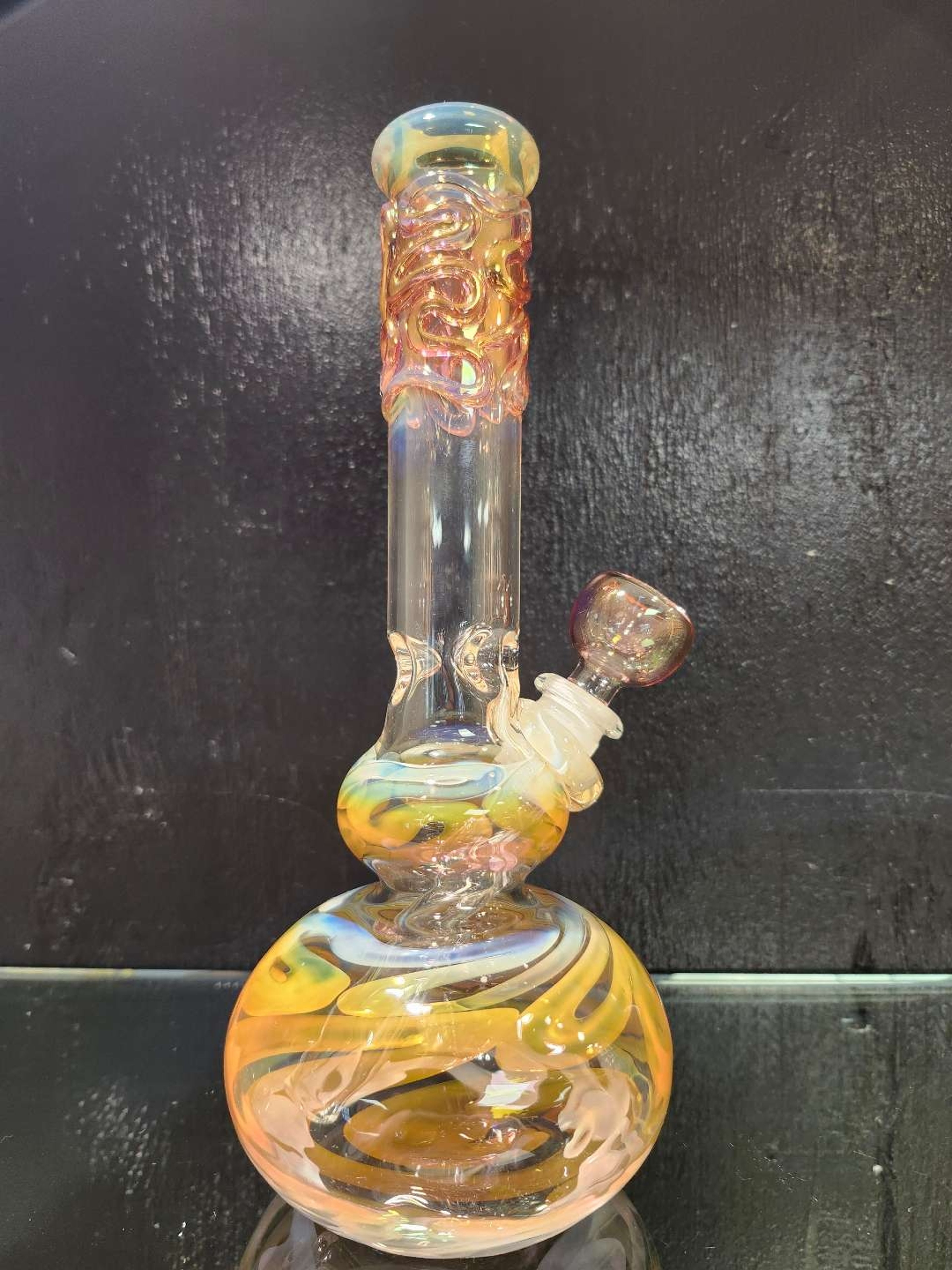 MARY JANES GLASS 12" DOUBLE BUBBLE image 0