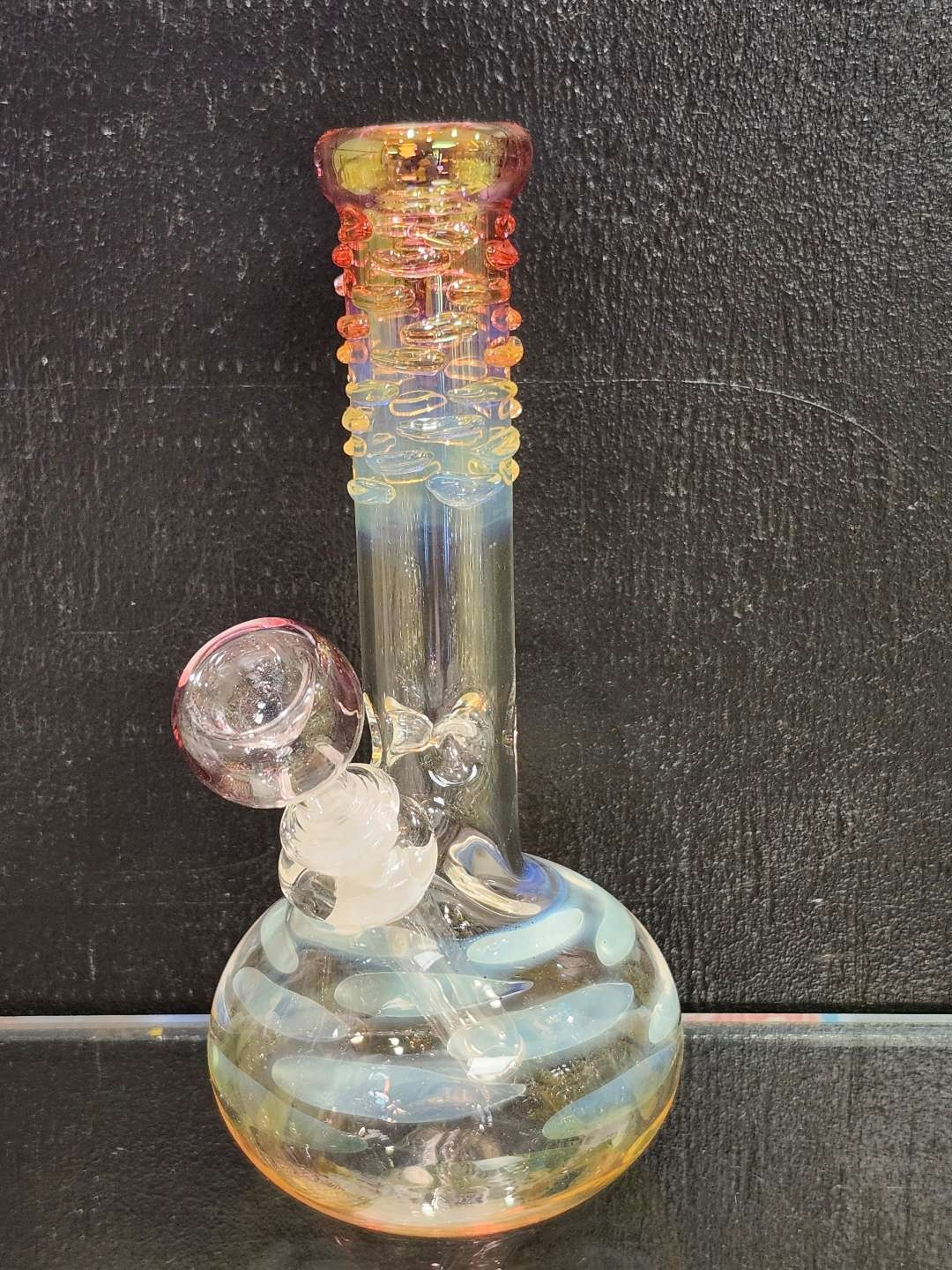 Preview pic of MARY JANES GLASS 10" ROUND BOTTOM