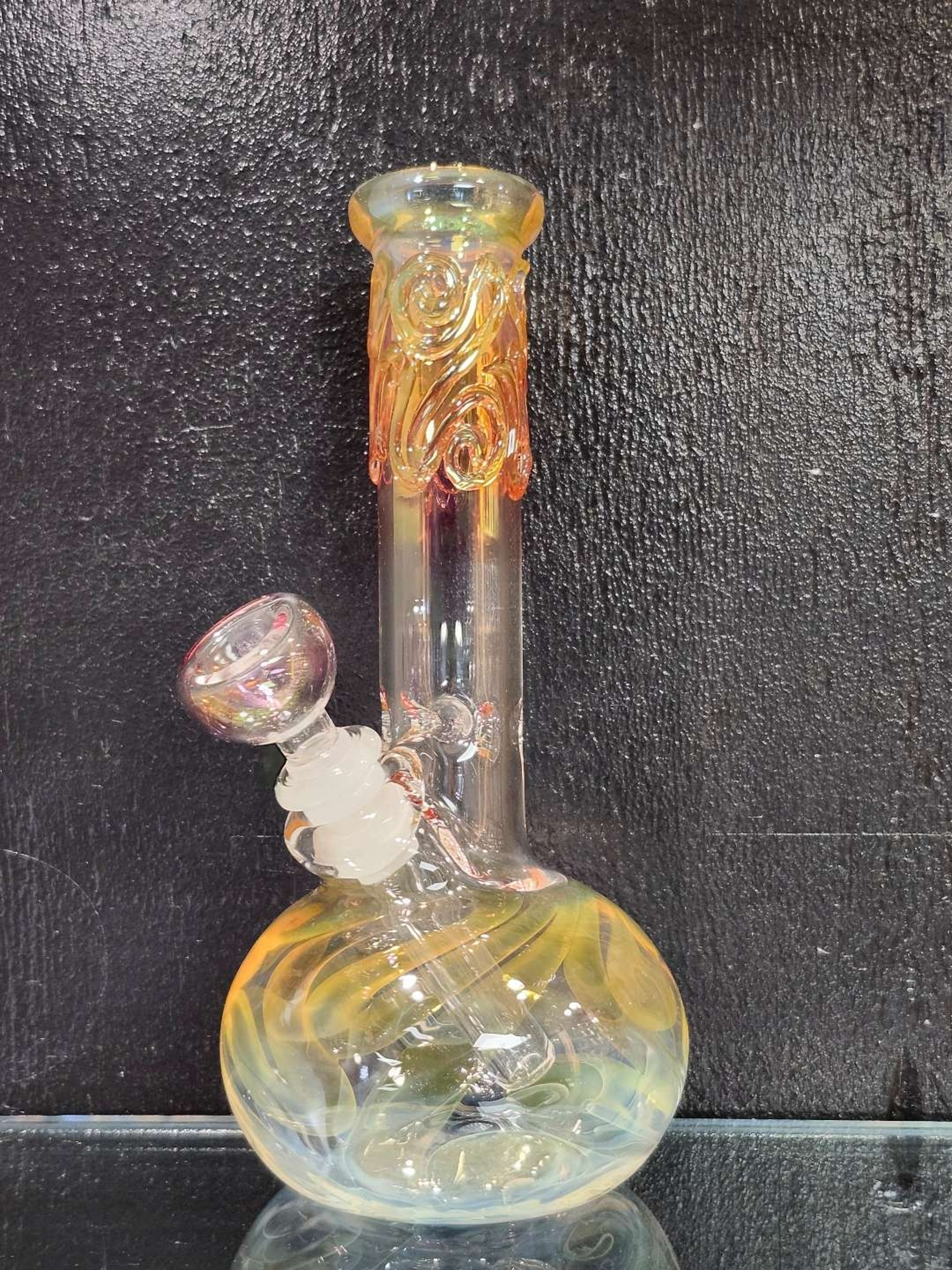 Preview pic of MARY JANES GLASS 10" ROUND BOTTOM