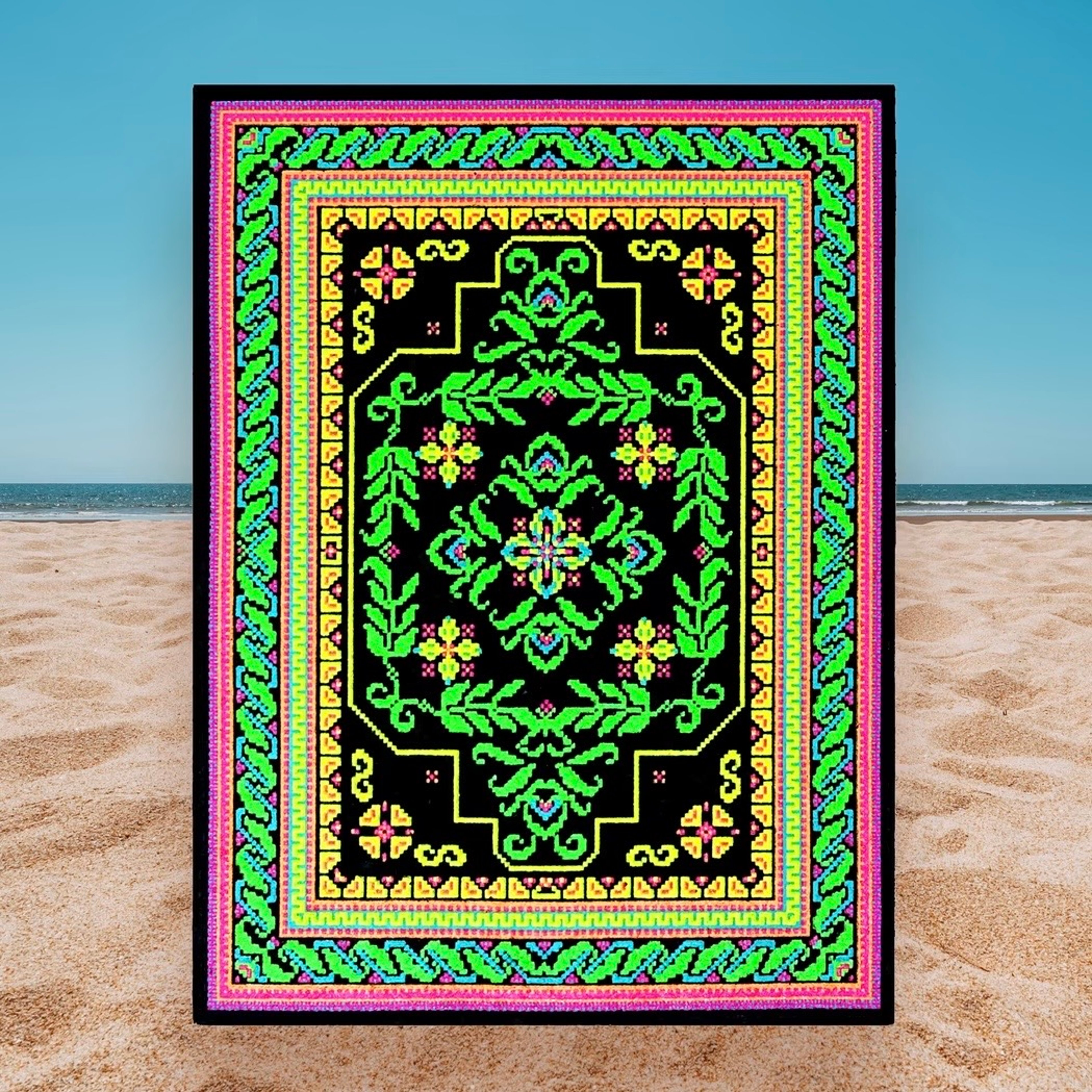 Beach Blast III Bitrug Moodmat image 0