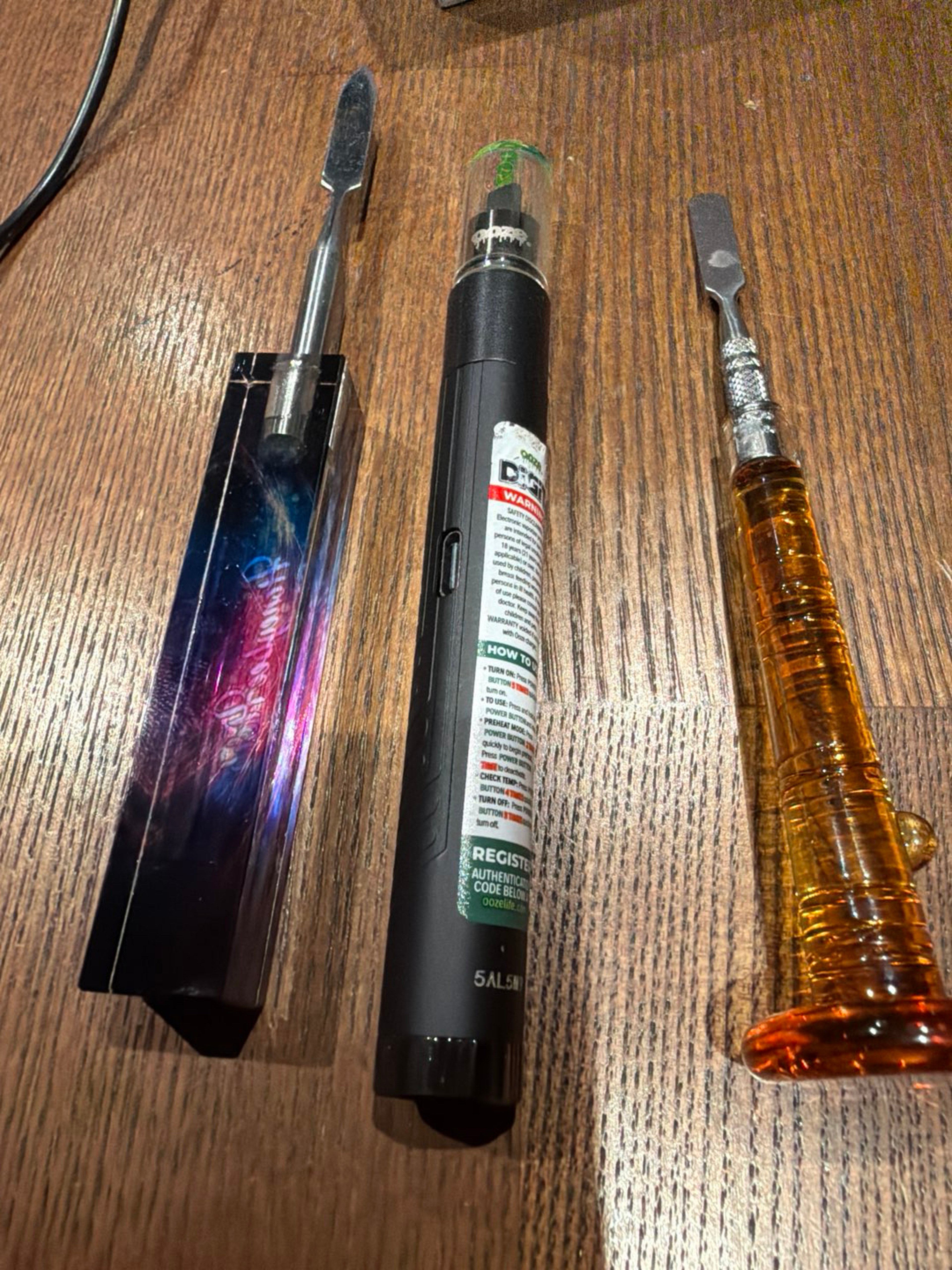 Preview pic of Dabber bundle hot knife / glass 3 pc