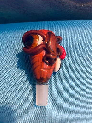 Preview pic of Hand crafted Eyeball and tongue bowl