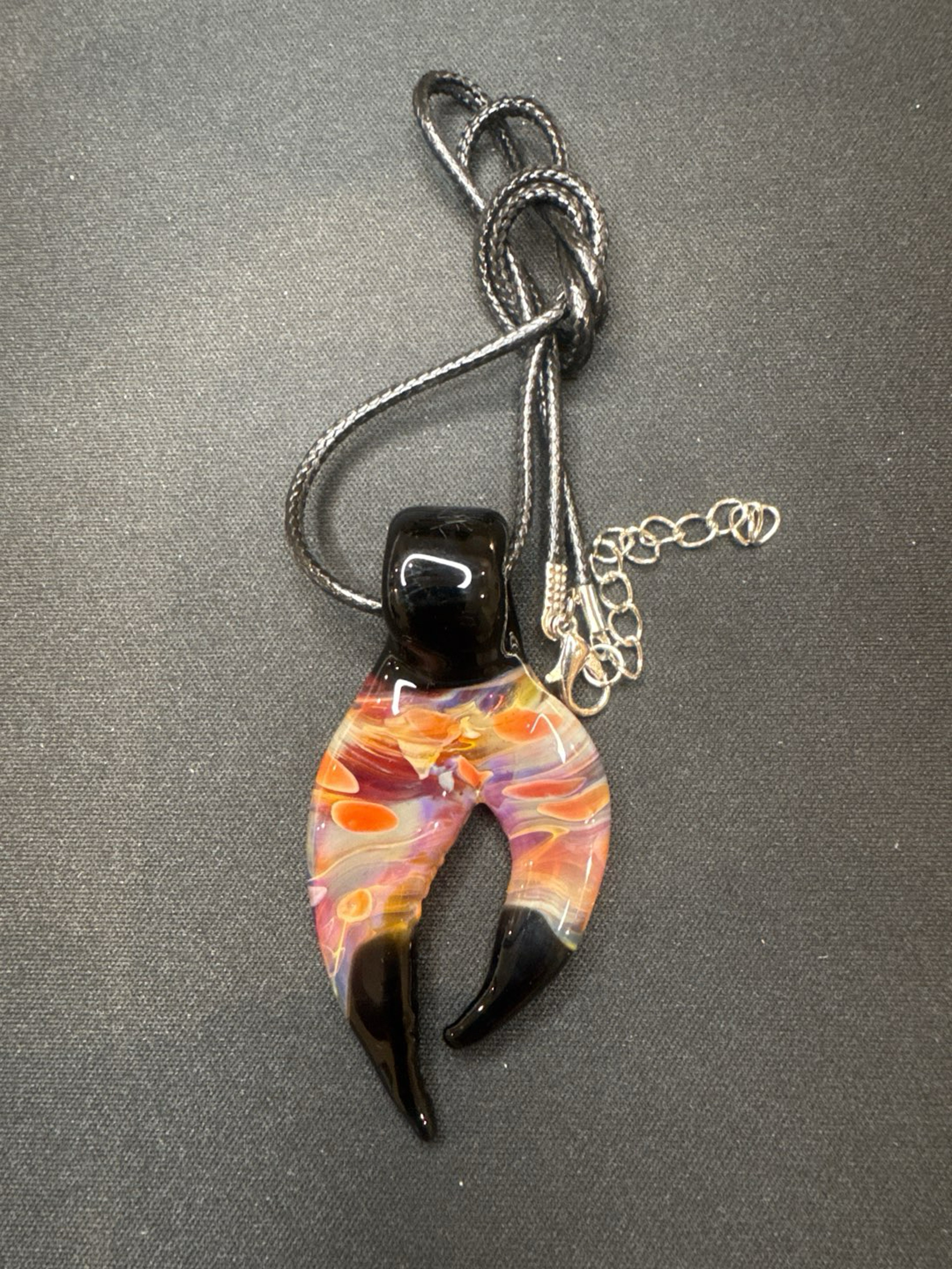 Preview pic of Glass Claw / Talon Pendant  by Artist Mako - 2020