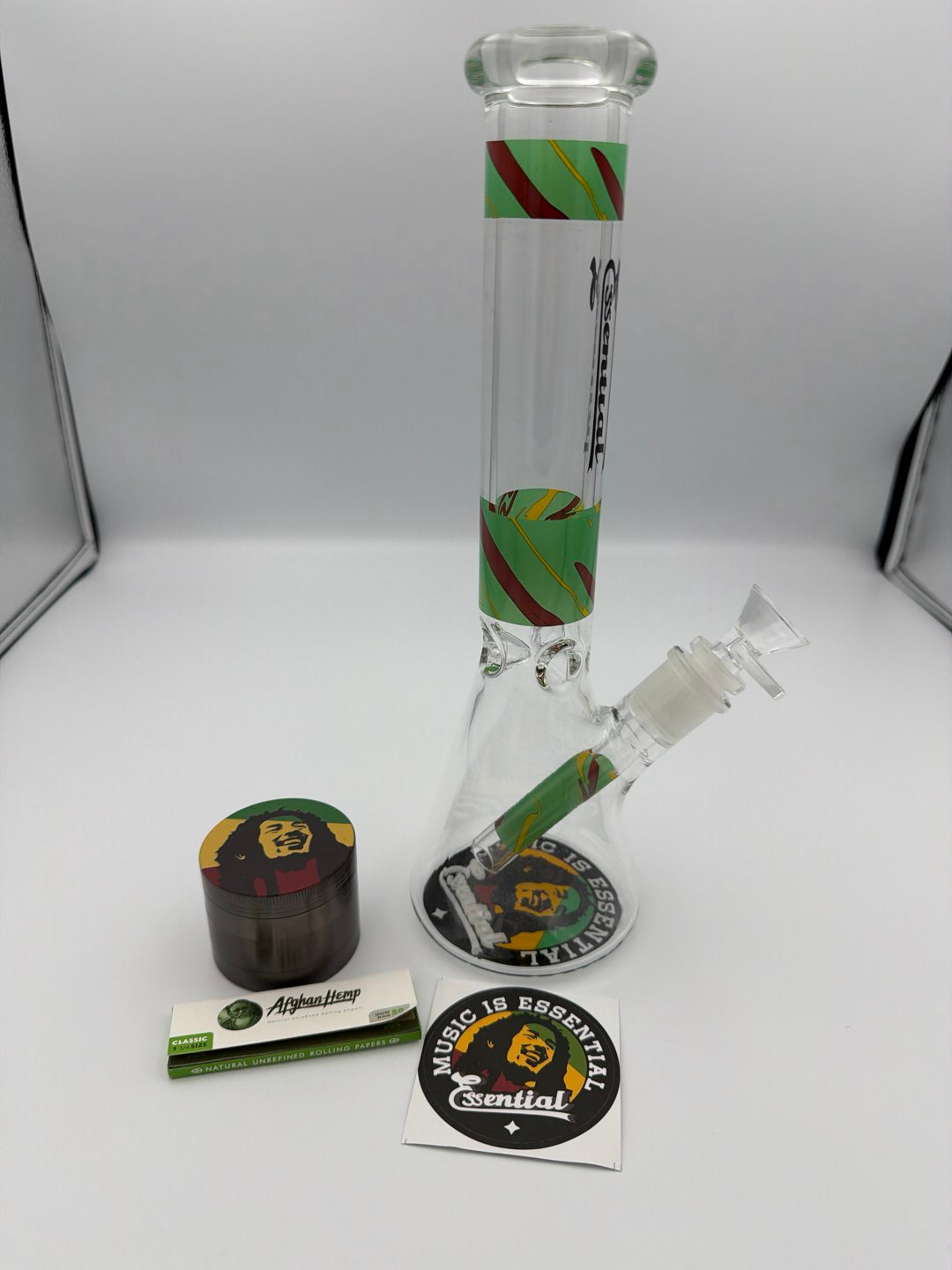 🦁 Bob Marley Tribute Bong Kit – One Love Collector’s Edition image 0