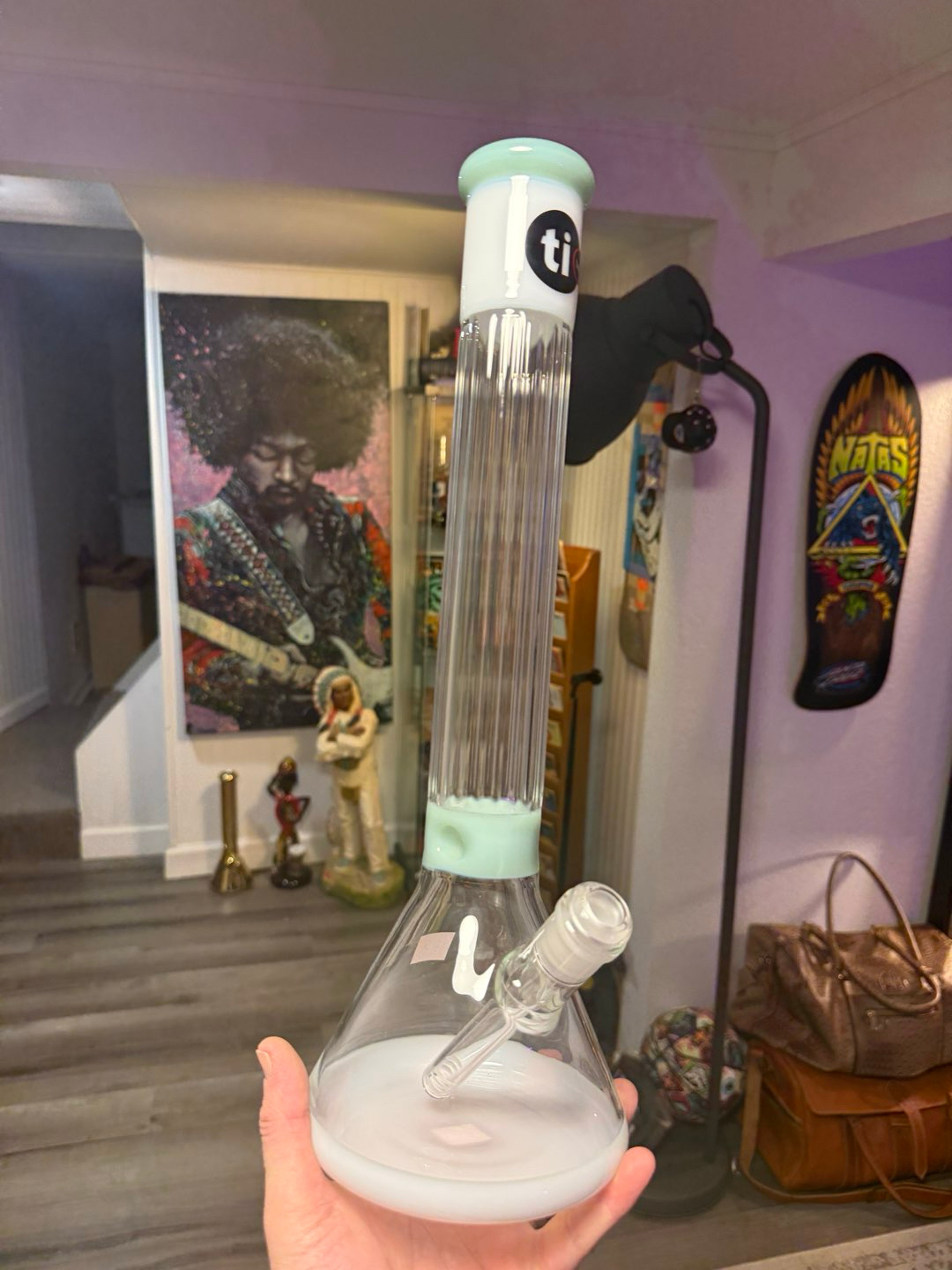 Preview pic of 17” ti ten beaker tube