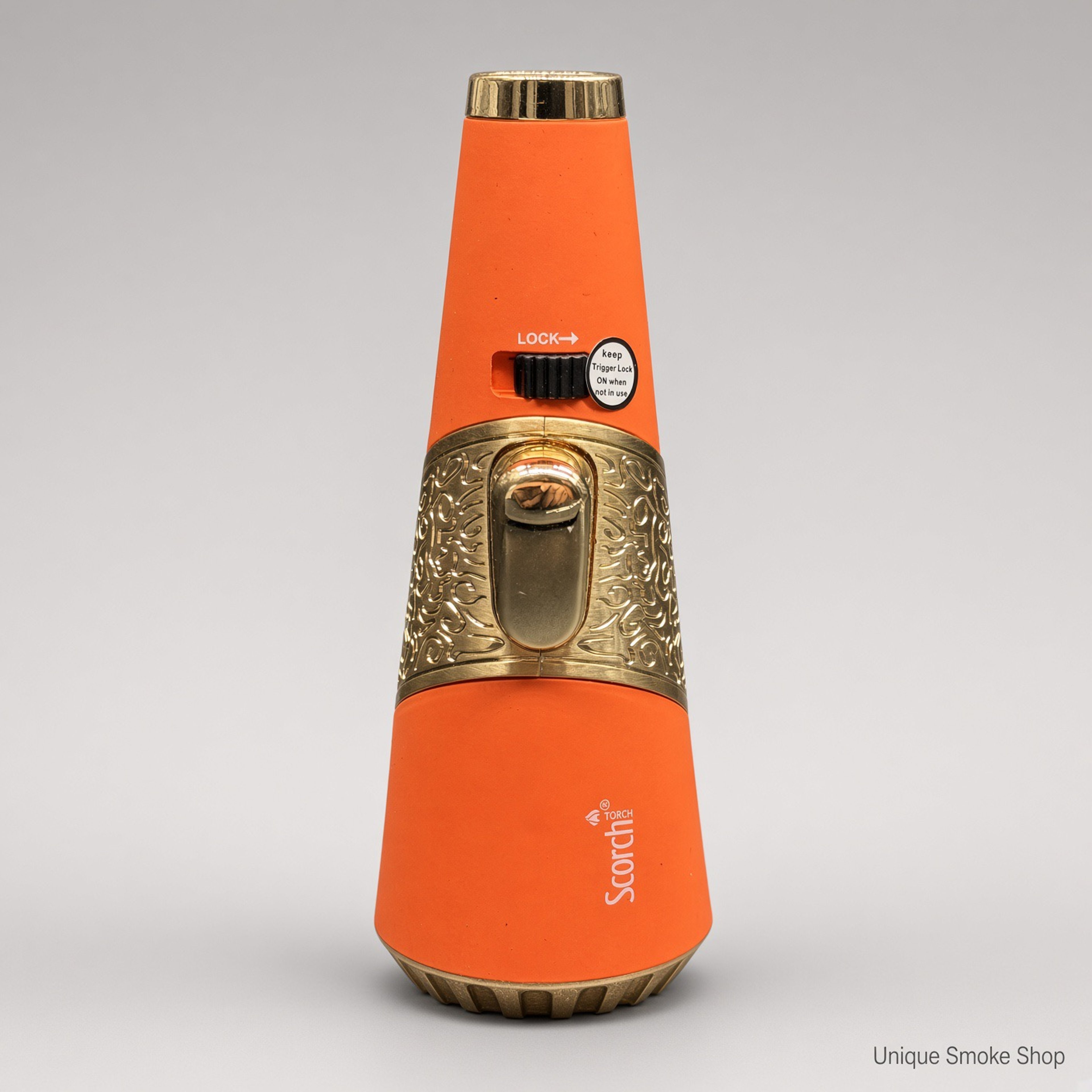 Preview pic of Scorch Torch 61756 Cone | 4.5” Standing Pencil Torch | Orange & Gold | New | Ships Empty