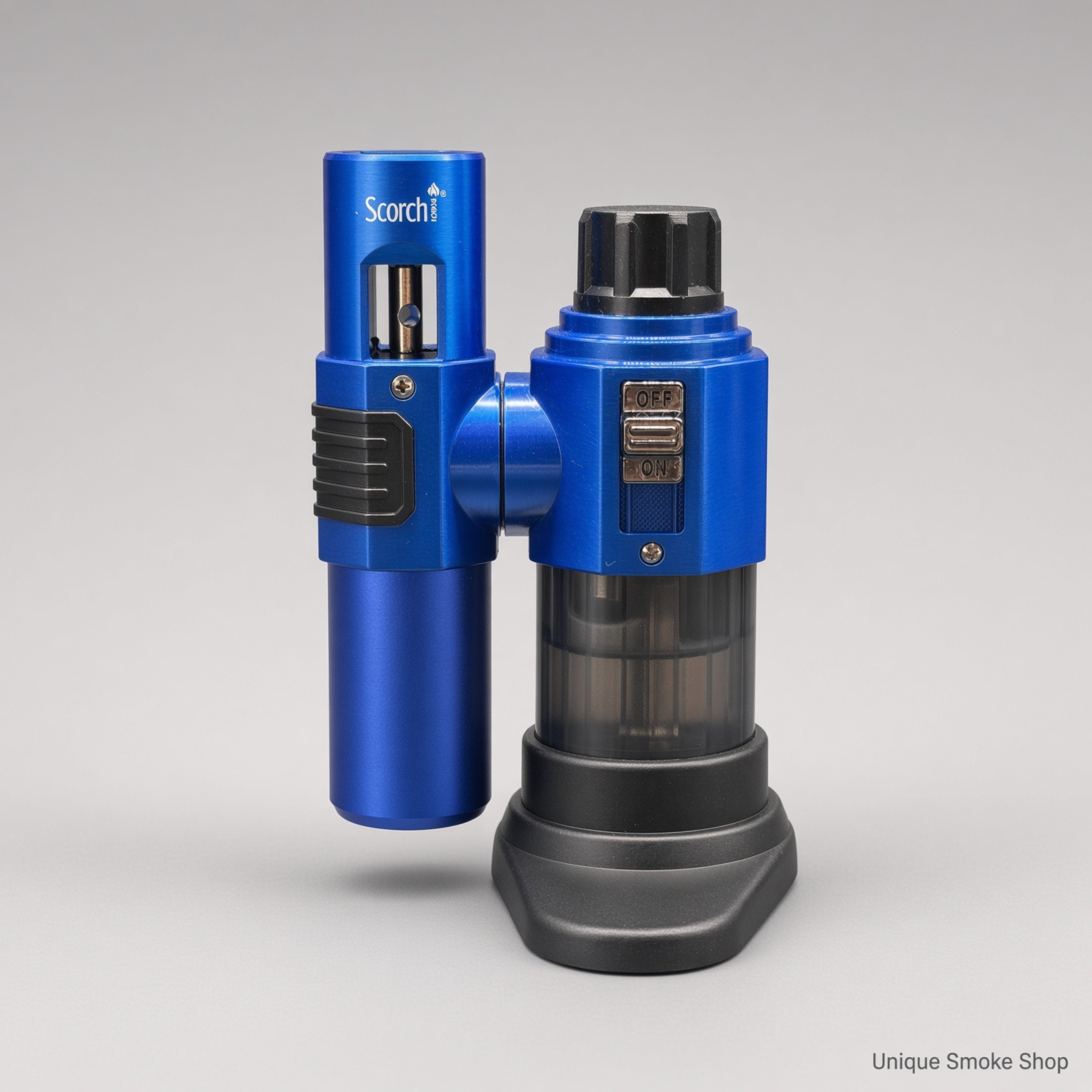 Preview pic of Scorch Torch 61886 | 180° Adjustable Self-Standing Torch | Blue | New | Ships Empty