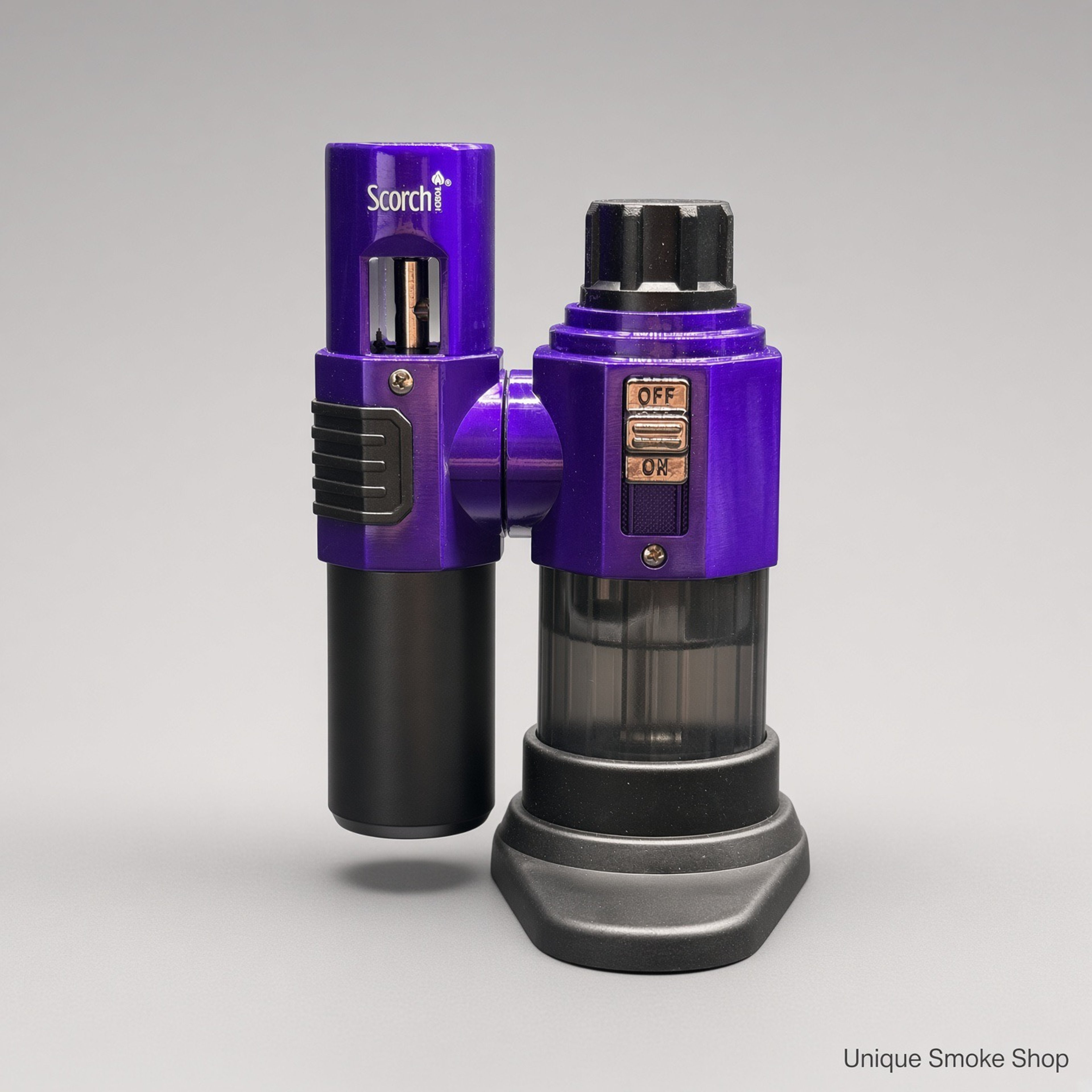 Preview pic of Scorch Torch 61886 | 180° Adjustable Self-Standing Torch | Purple | New | Ships Empty