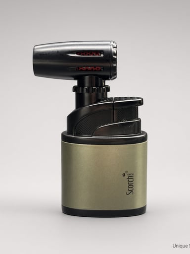 Preview pic of Scorch Torch 61880 | 180° Adjustable Table Torch | Olive | New | Ships Empty
