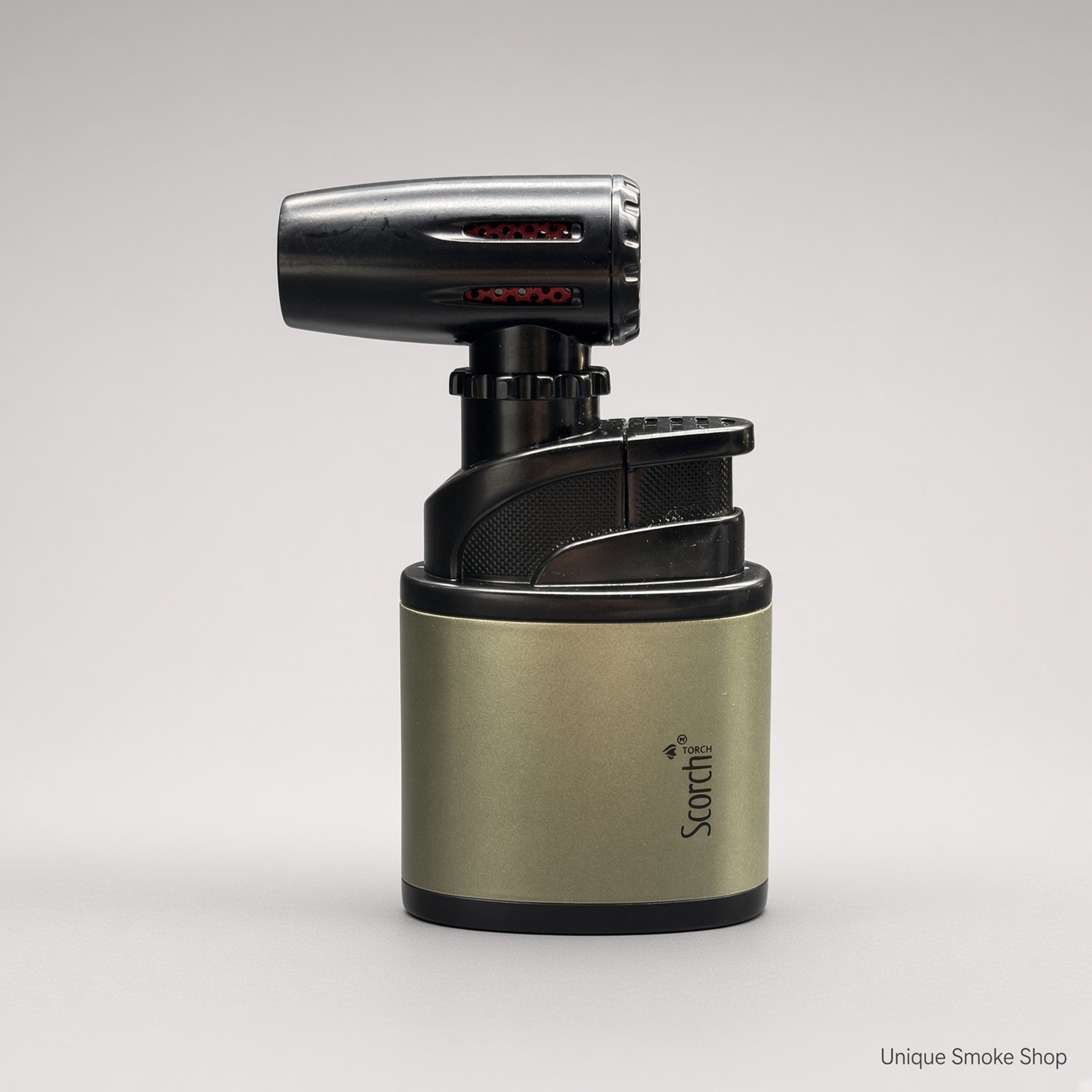 Preview pic of Scorch Torch 61880 | 180° Adjustable Table Torch | Olive | New | Ships Empty