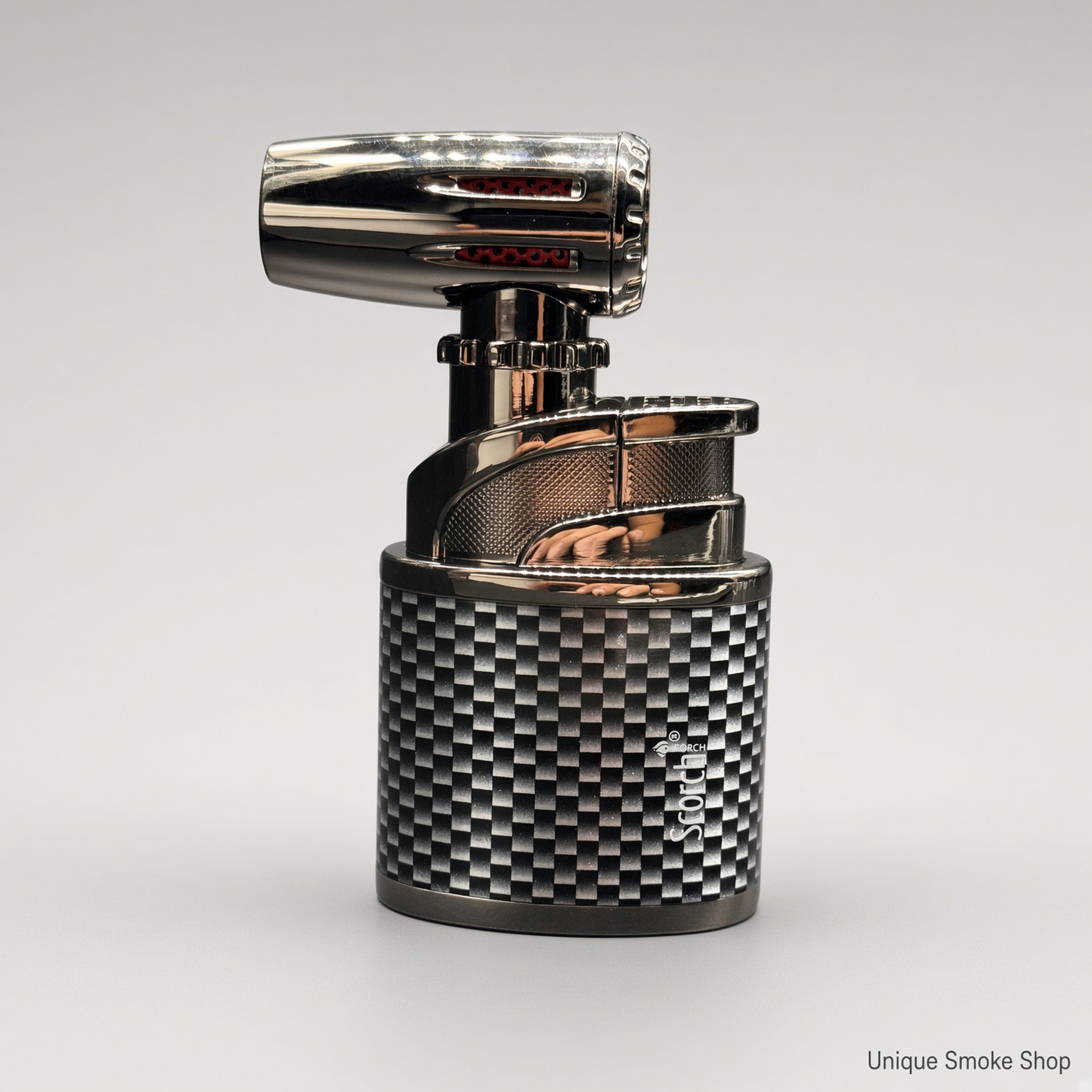 Preview pic of Scorch Torch 61880 | 180° Adjustable Table Torch | Carbon Fiber | New | Ships Empty