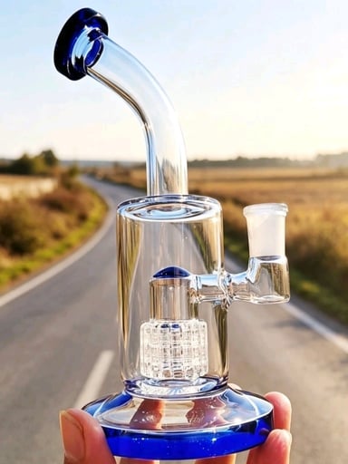 Preview pic of Matrix recycler Rig 8" Percolator Glass Art Design