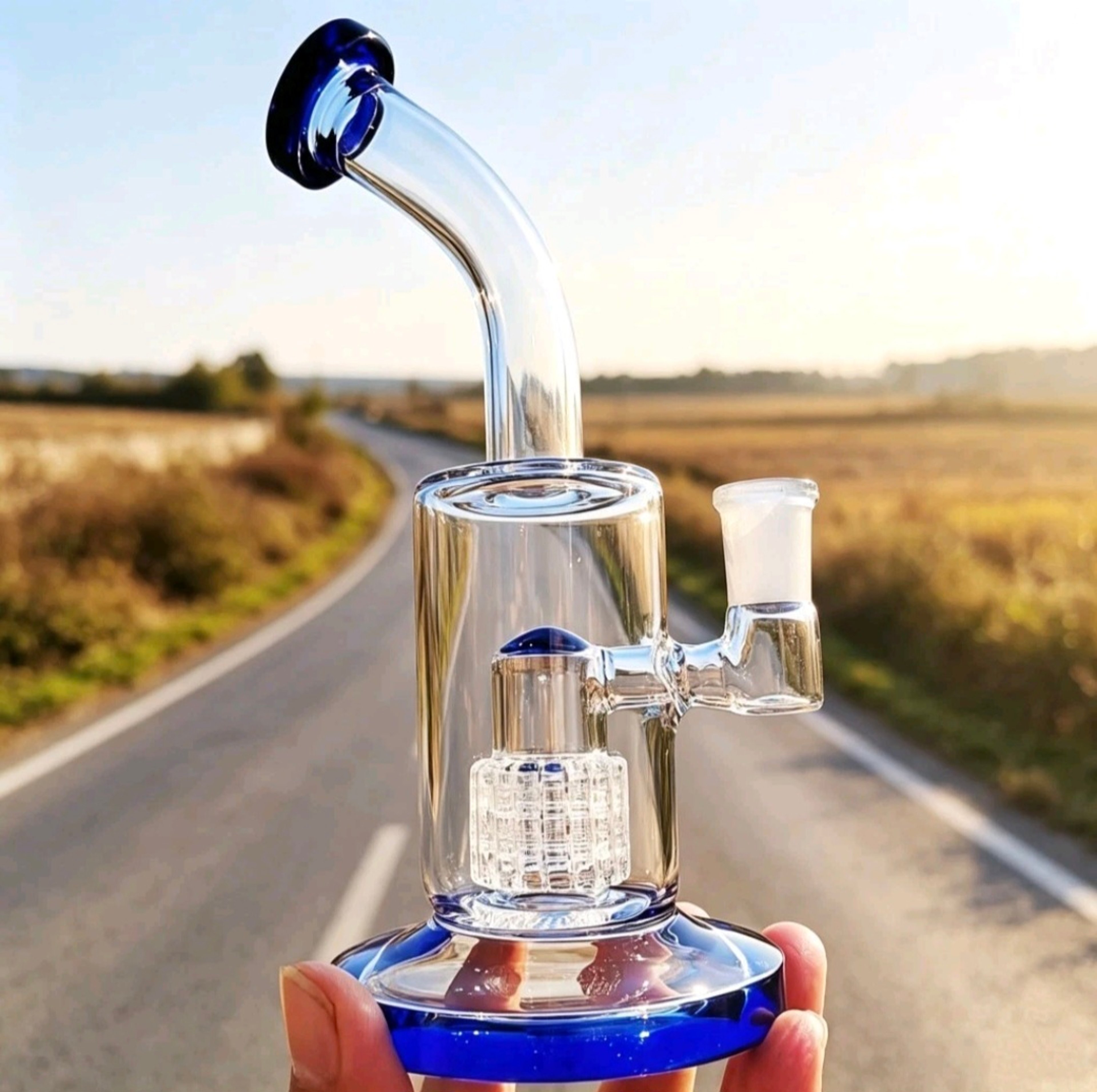 Matrix recycler Rig 8" Percolator Glass Art Design image 0