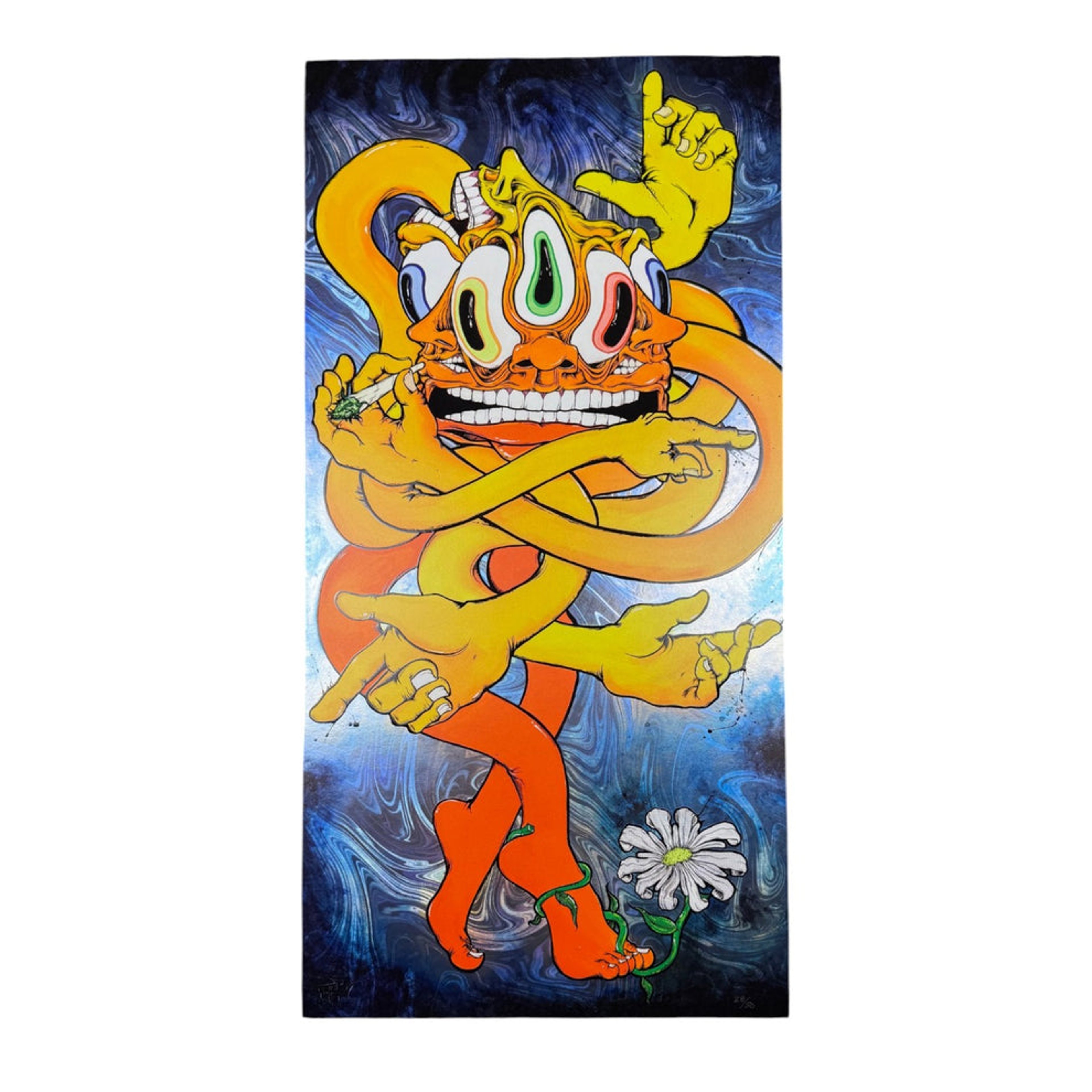 Aaron Brooks "Easy Skankin' (Swirl3)" Print image 0