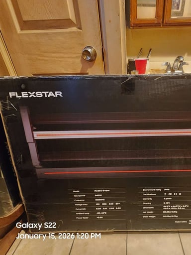 Preview pic of Flexstar redline L.E.D. grow light