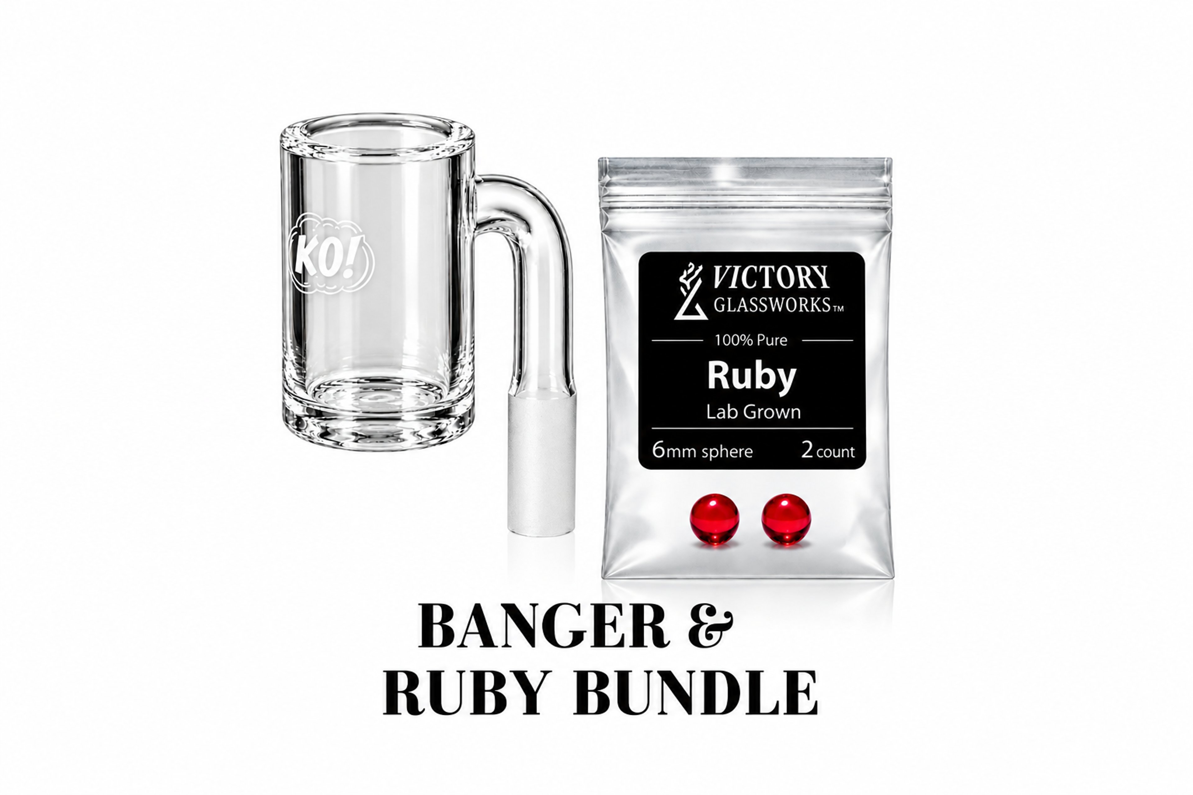 Preview pic of 25mm Banger Bundle with 6mm Ruby 2 Pack
