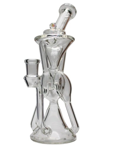 Preview pic of Roots Glass Faceted Opal “Double Wu” Recycler