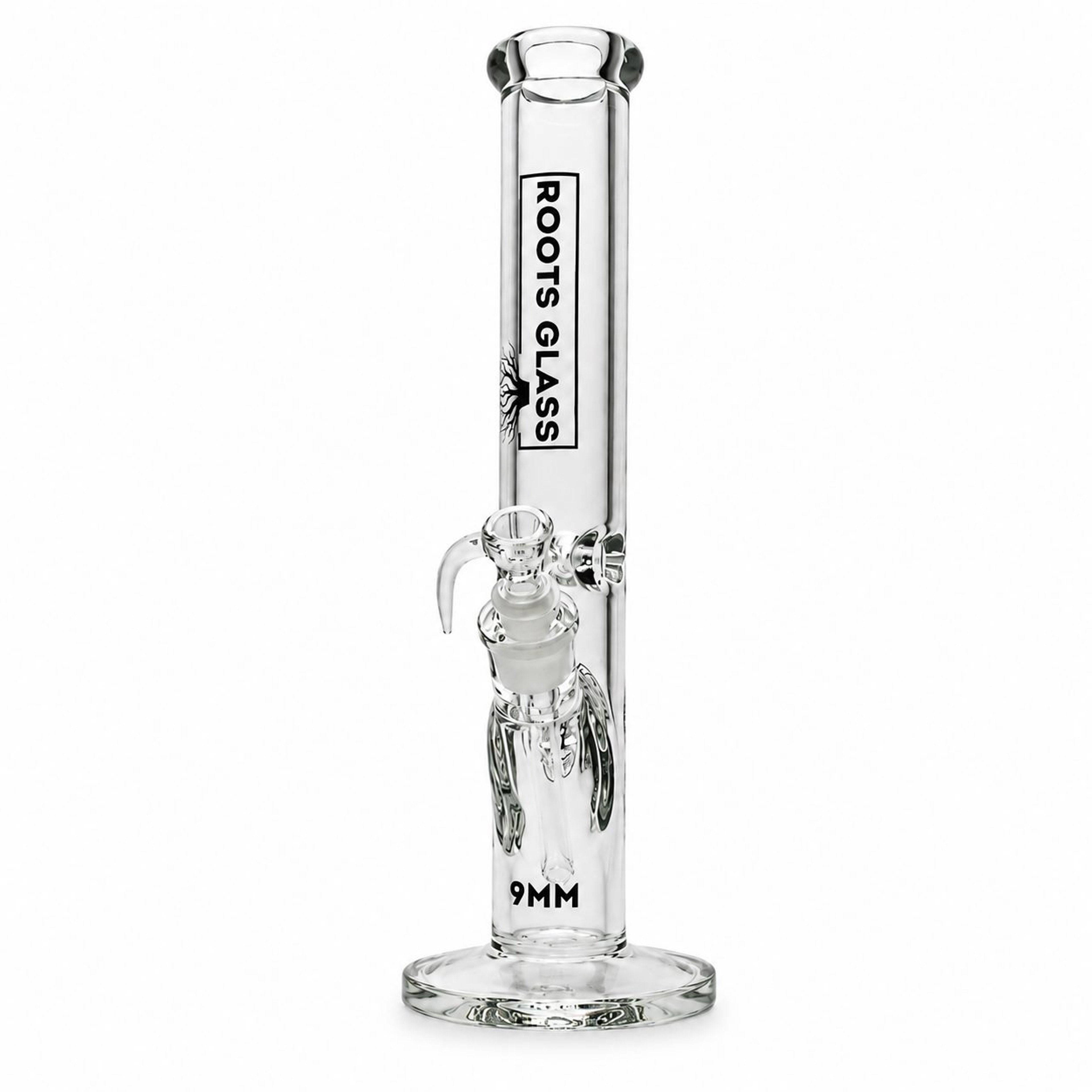 Roots Glass 14″ 9mm Straight Shot image 0