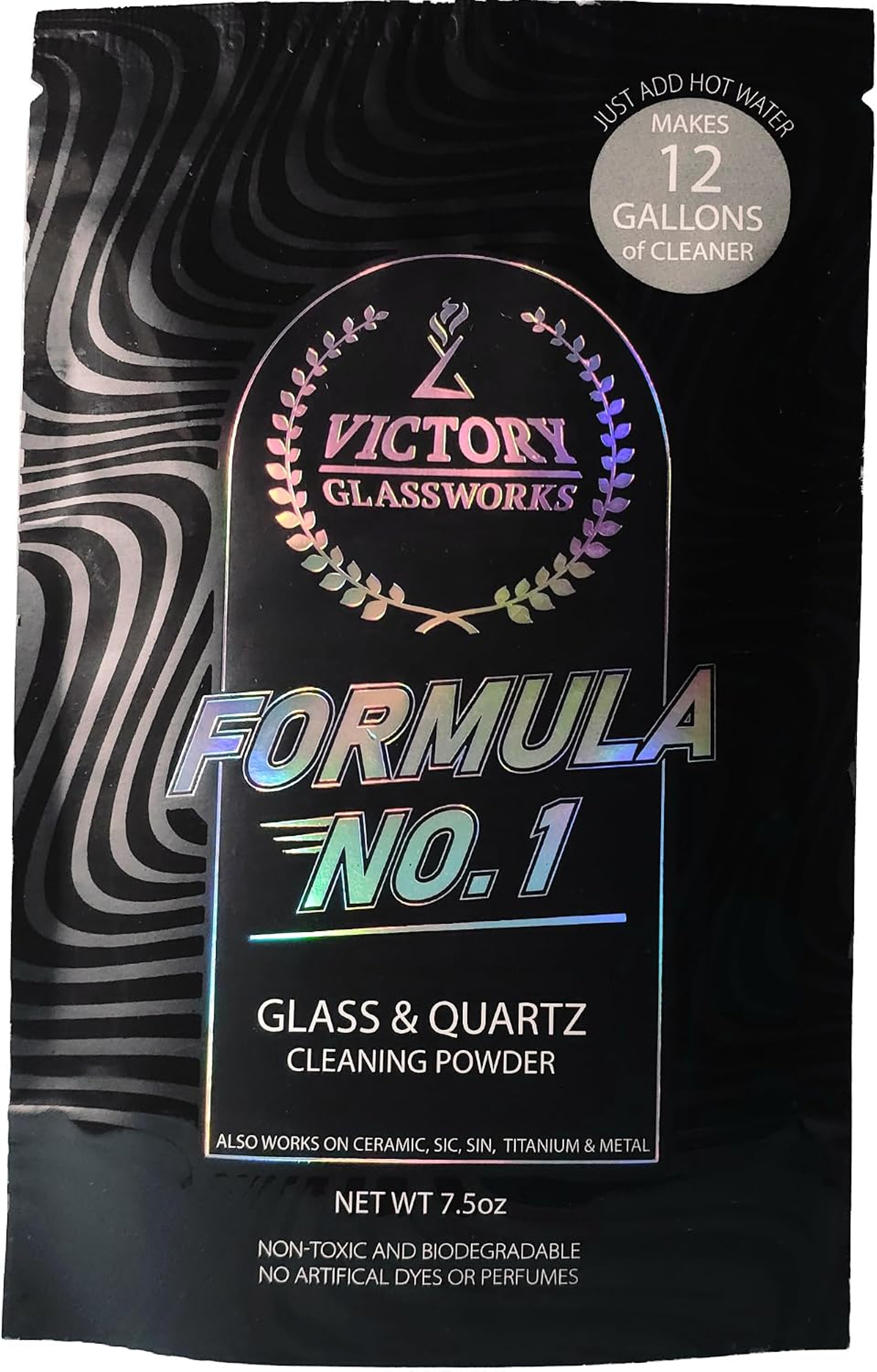 Preview pic of Glass and Quartz Cleaning Powder 7.5 oz