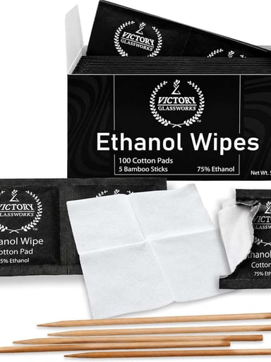 Preview pic of Ethanol Cleaning Wipes 100 count 2 Pack (200)