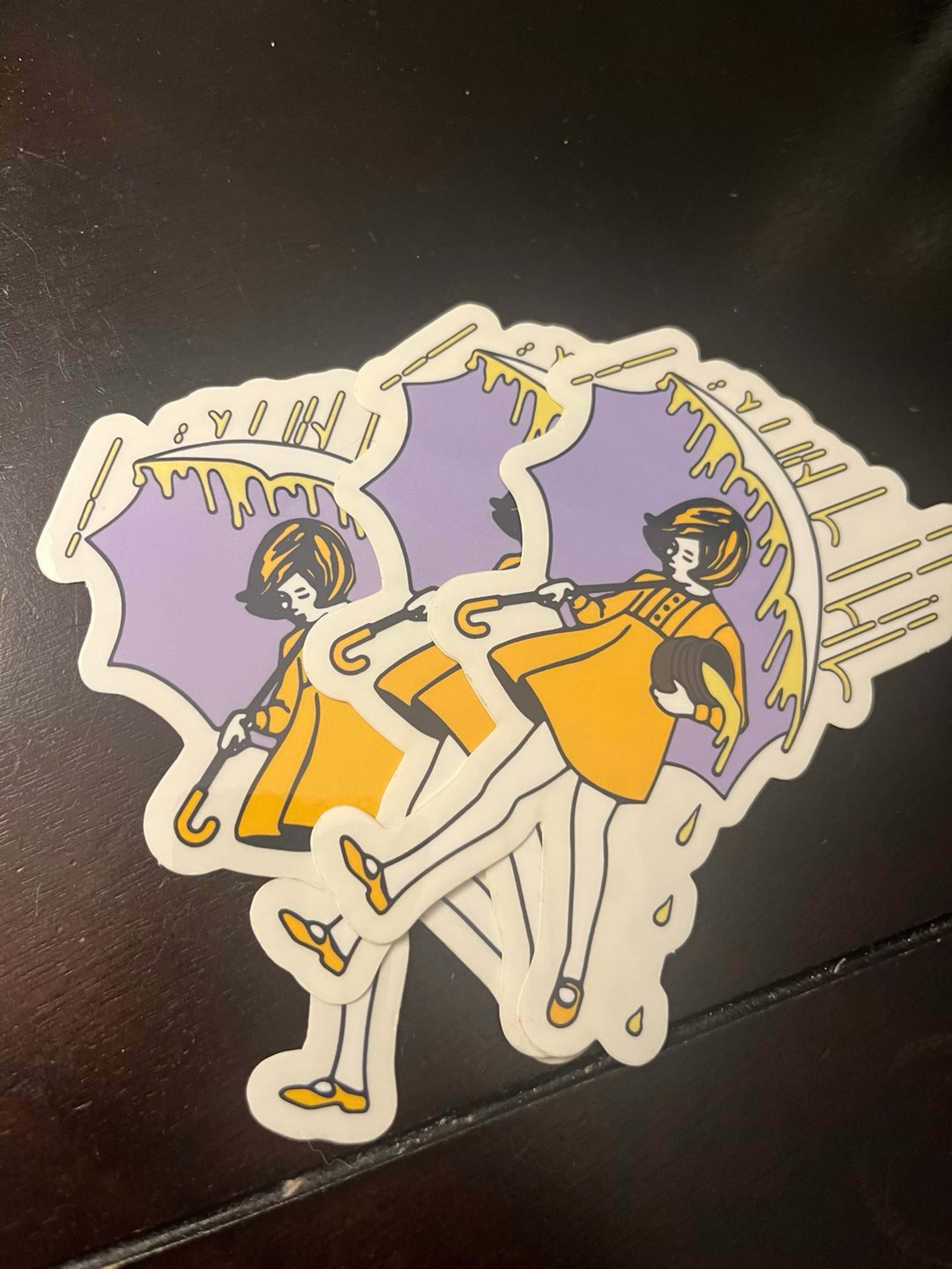 Preview pic of 3 Slinger Apparel "Hash Rosin Girl" Stickers