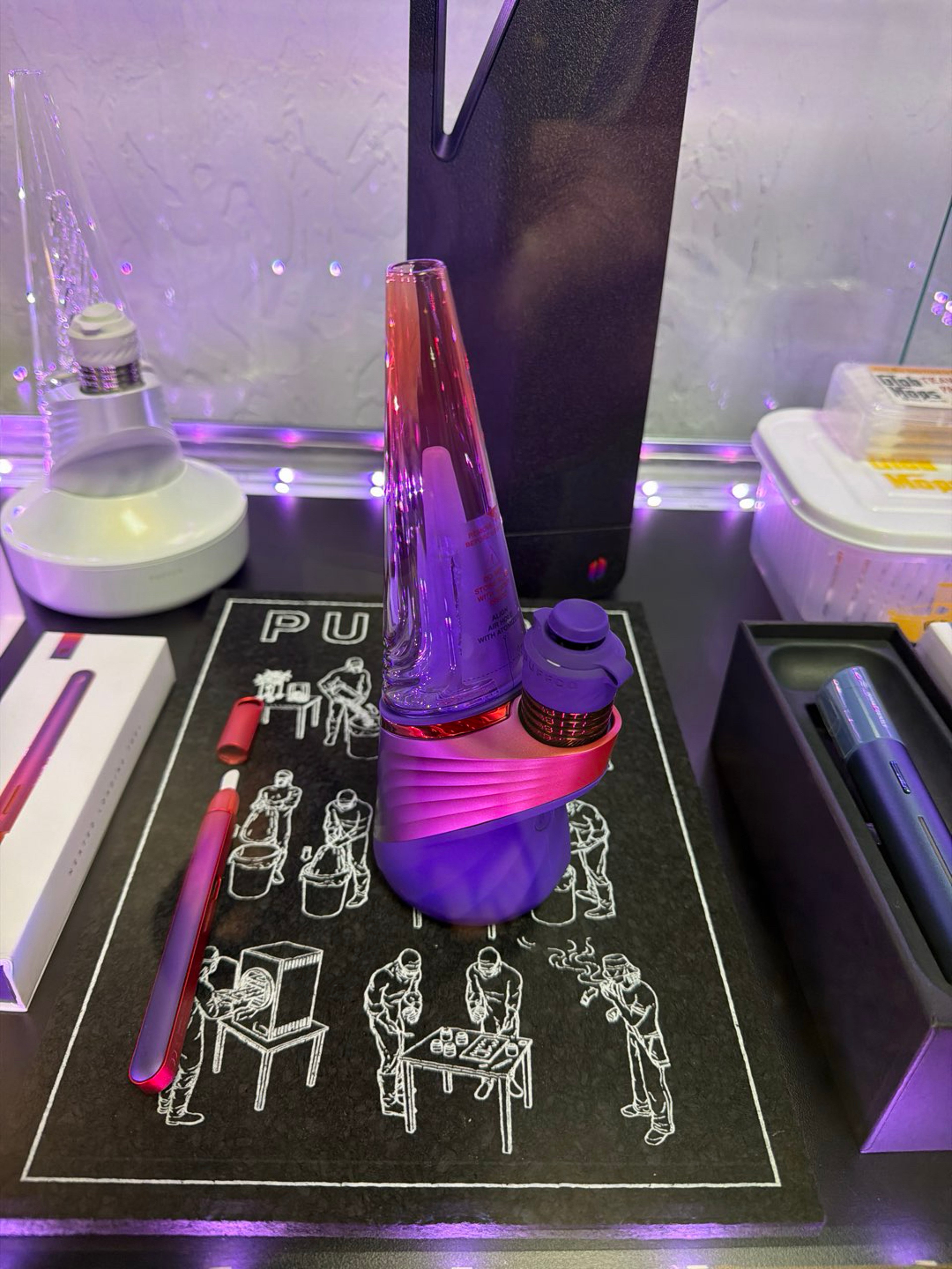 Puffco Peak Pro Limited Edition Plasma w/ Plasma Hot Knife image 0