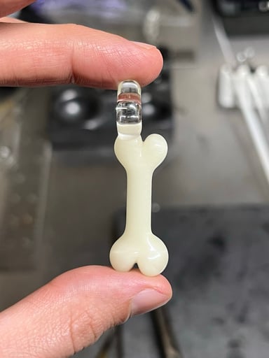 Preview pic of UV bone pendant