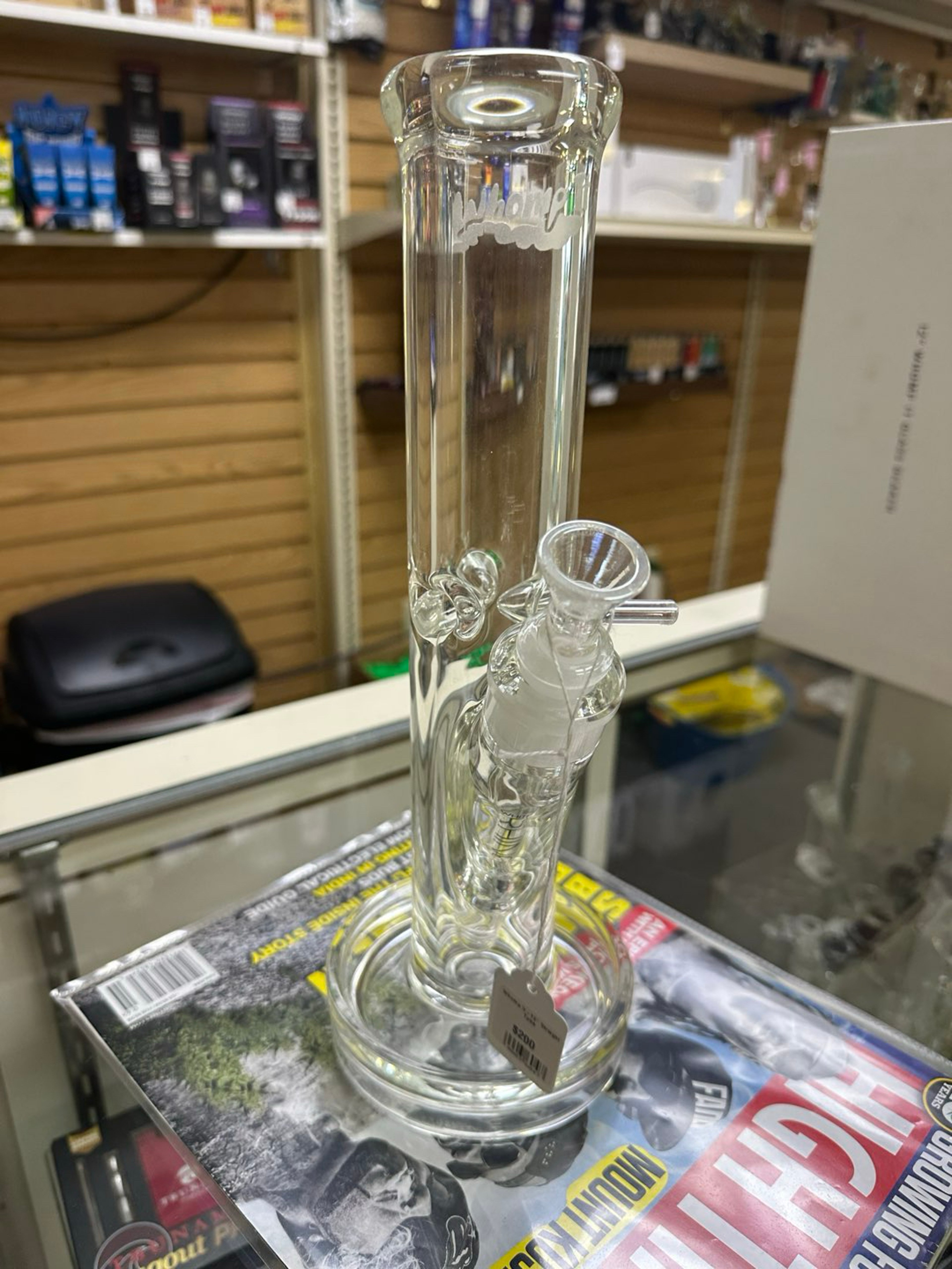Whomp it straight bong 12” image 0