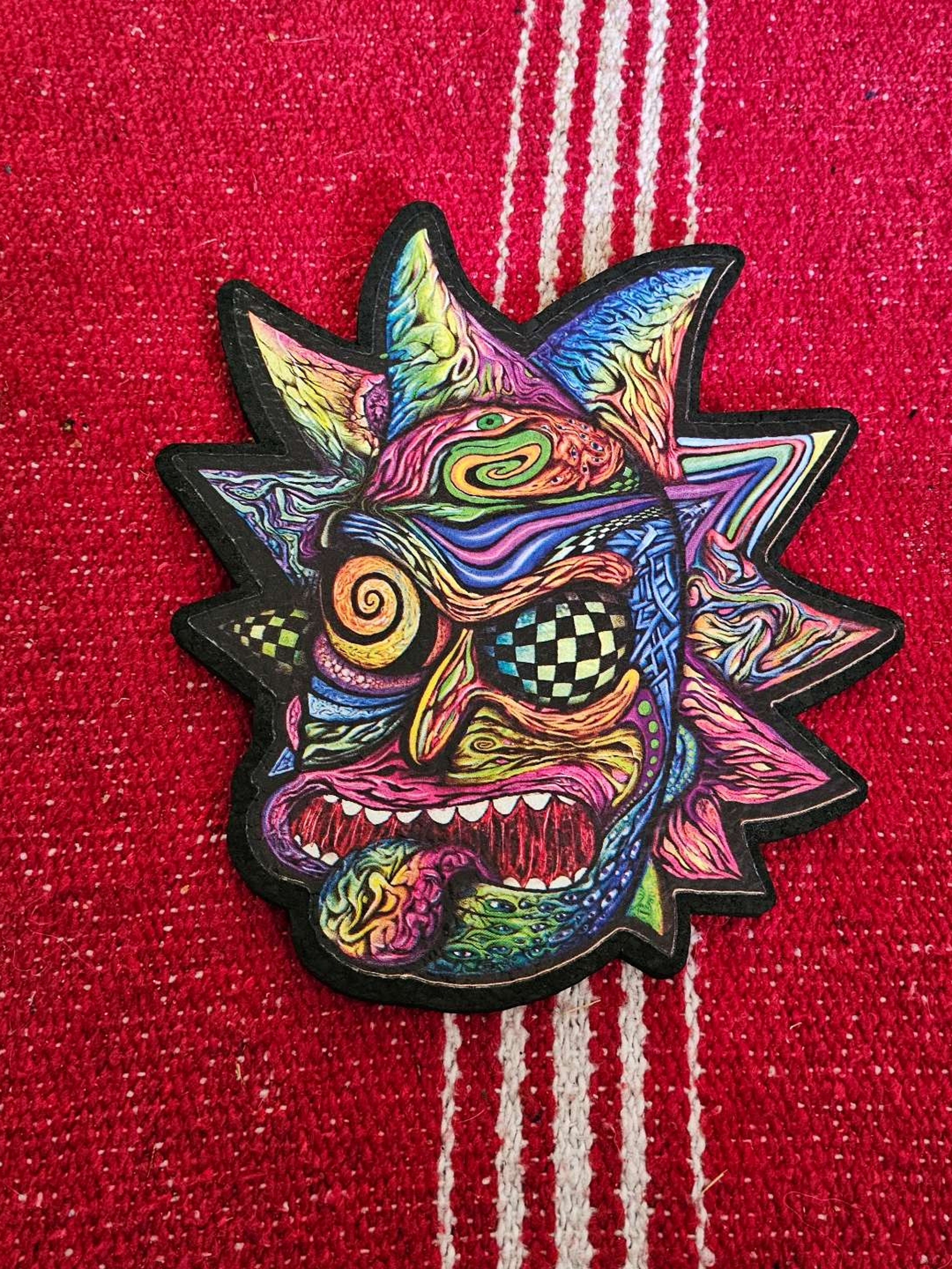 Preview pic of Visual Fiber x Moodmats x Mattitudemats? Rick Sanchez head