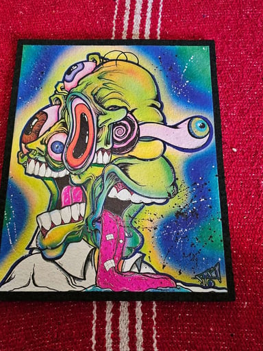 Preview pic of AaronbrooksArt AB x Moodmats Homer moodmat
