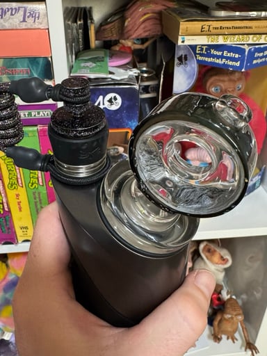 Preview pic of Crushed Opal Dry Set Up for Puffco Peak Randohm Cloud Vortex Tuff Tethers Cropal Black