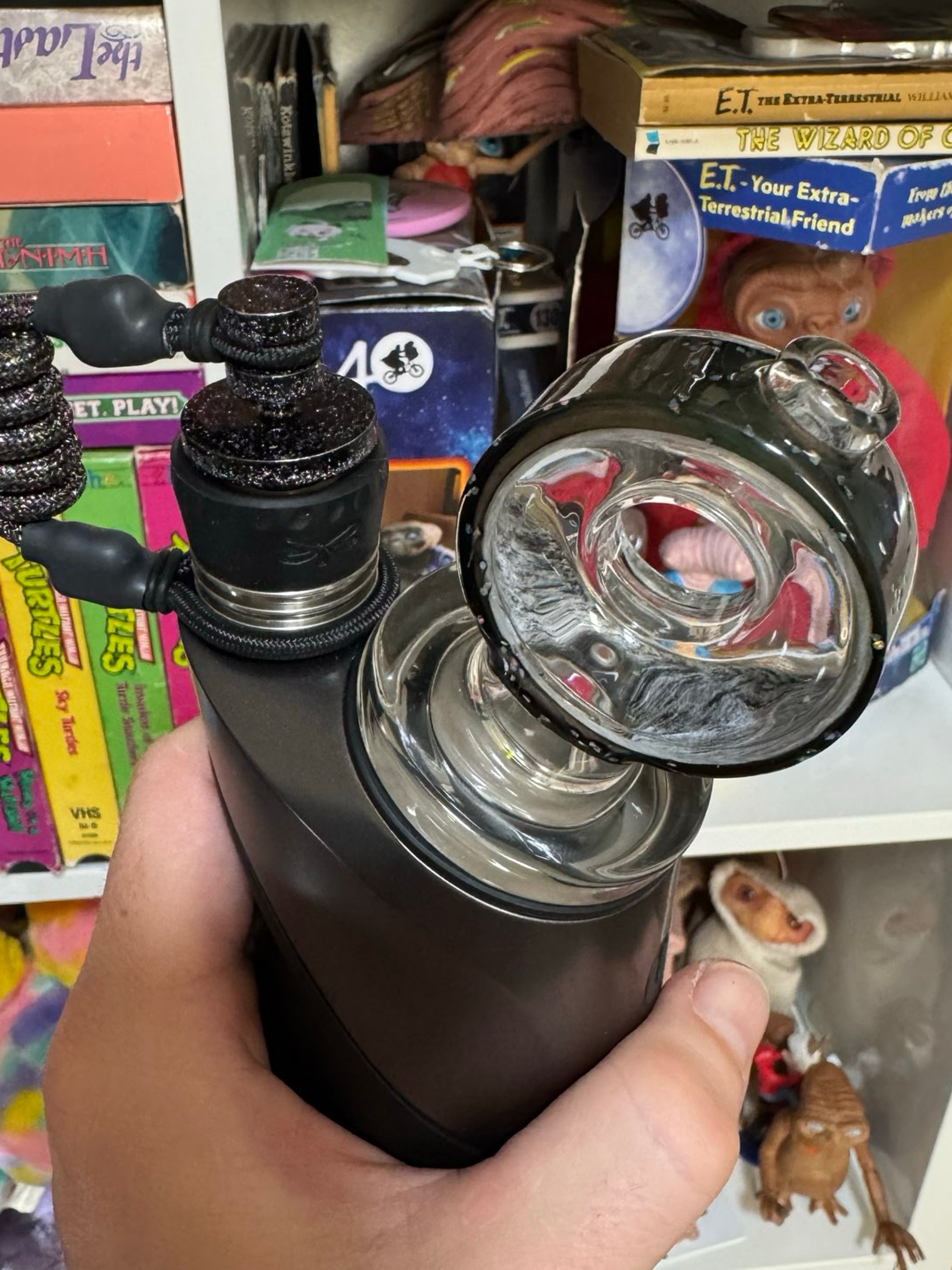 Crushed Opal Dry Set Up for Puffco Peak Randohm Cloud Vortex Tuff Tethers Cropal Black image 0