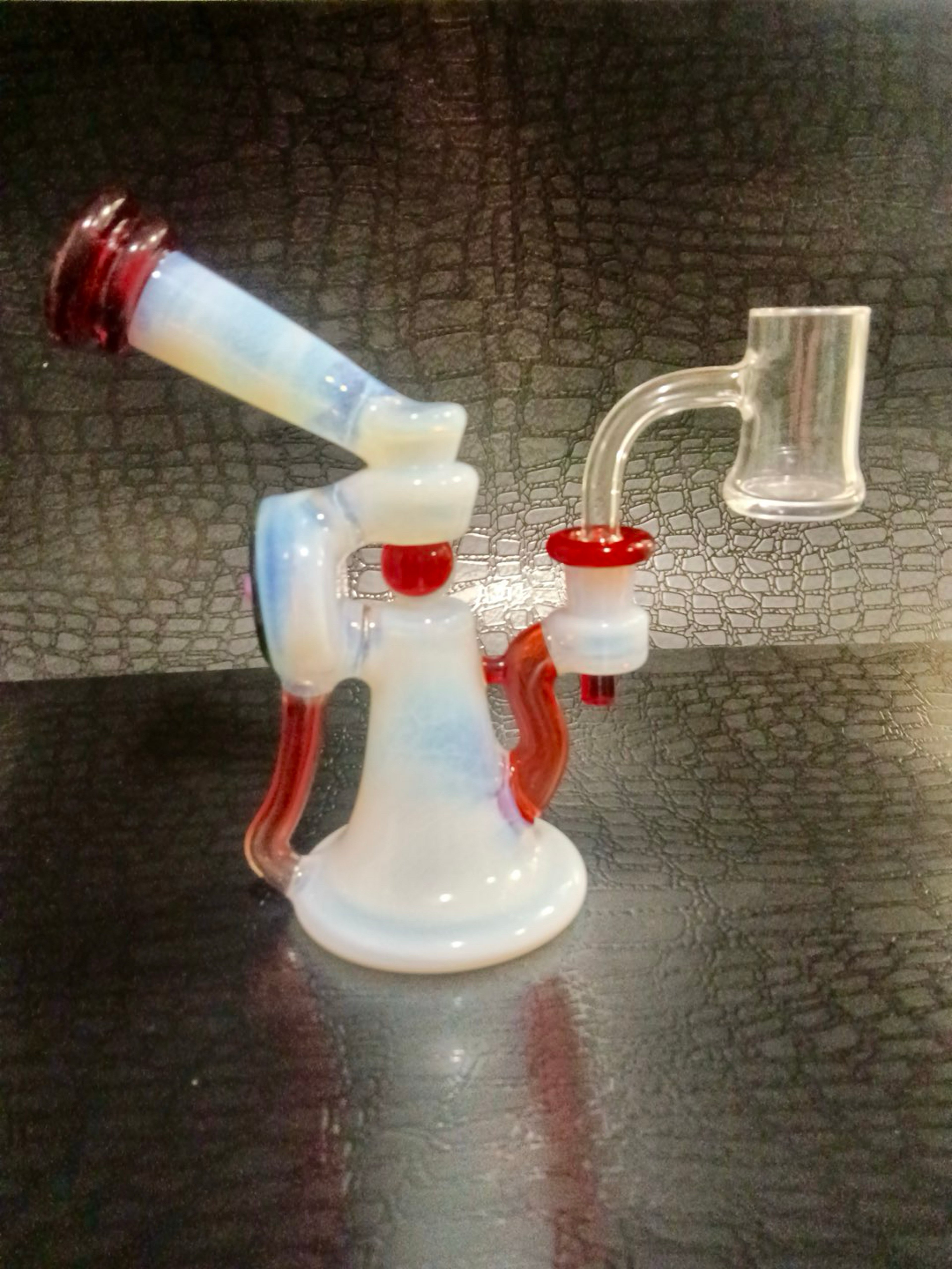 Preview pic of TaintedGlass Marble Trap Rig!