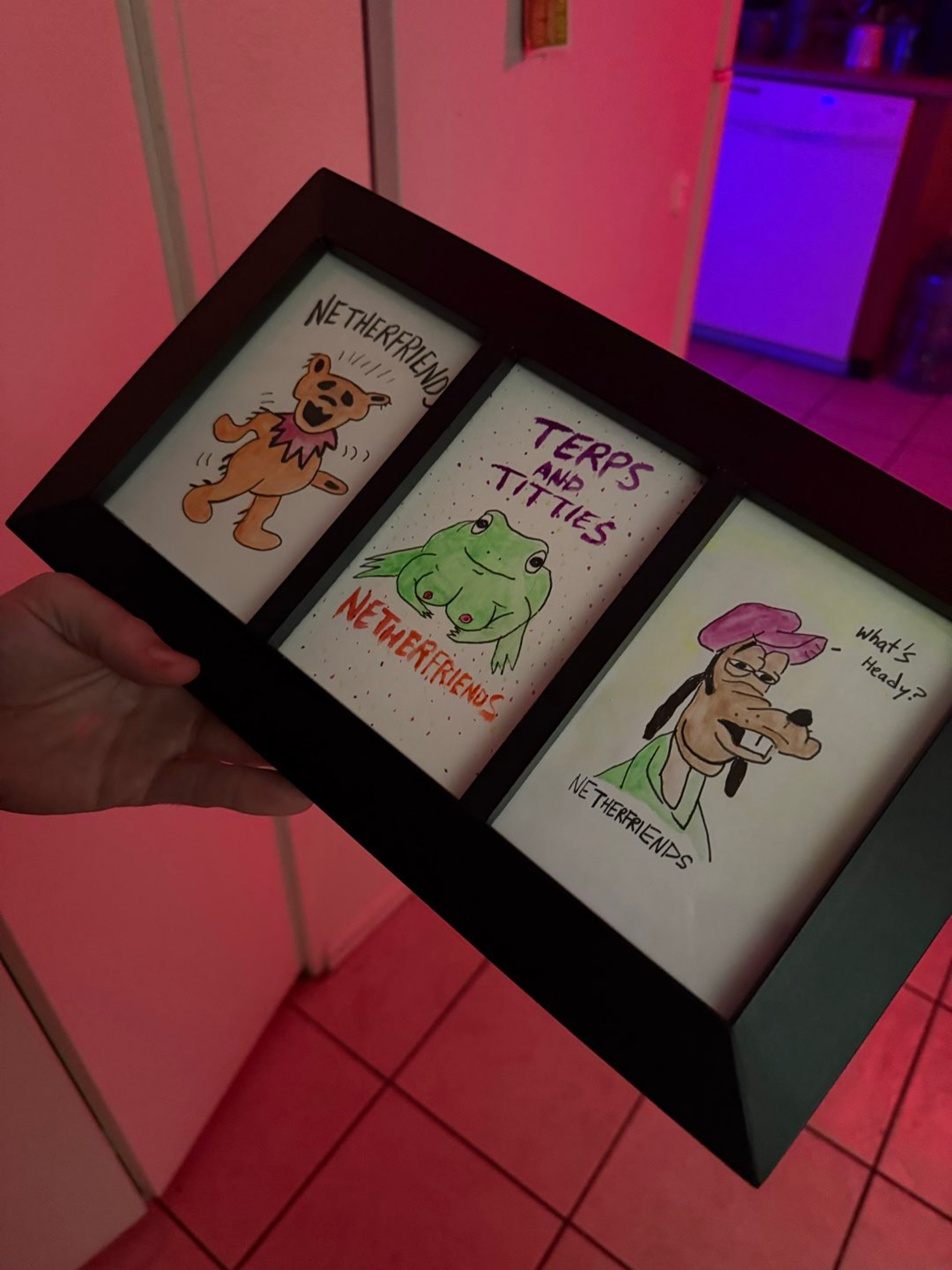 Preview pic of Netherfriends Postal Card Art