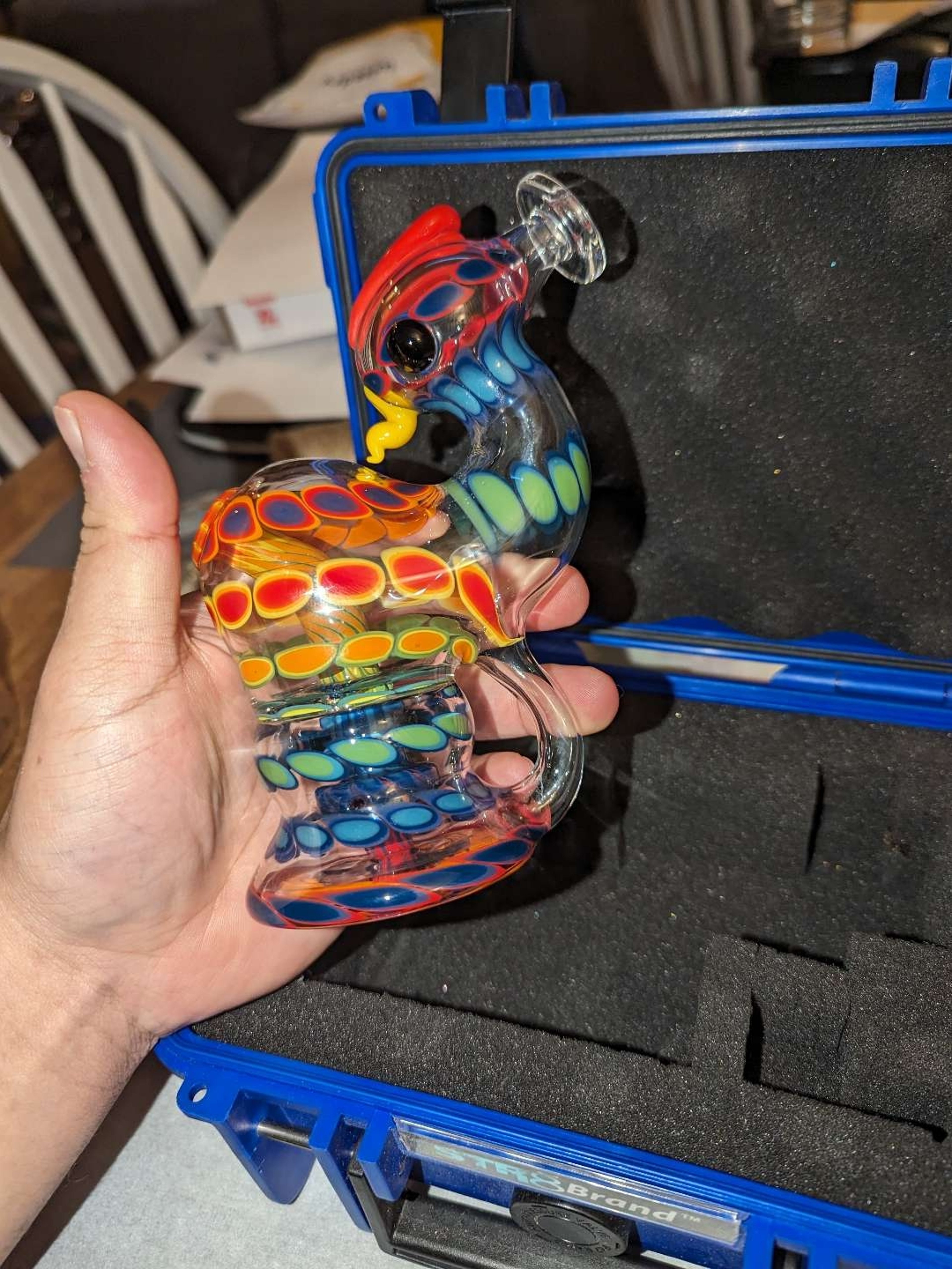 313 glass x crowman crothers double stage chicken image 0