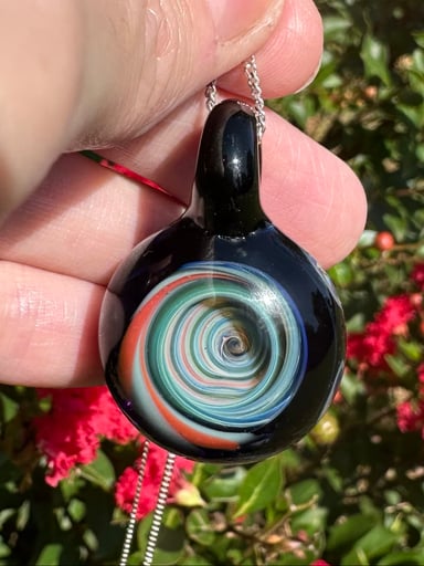 Preview pic of Vortex Pendant Red Blue Green