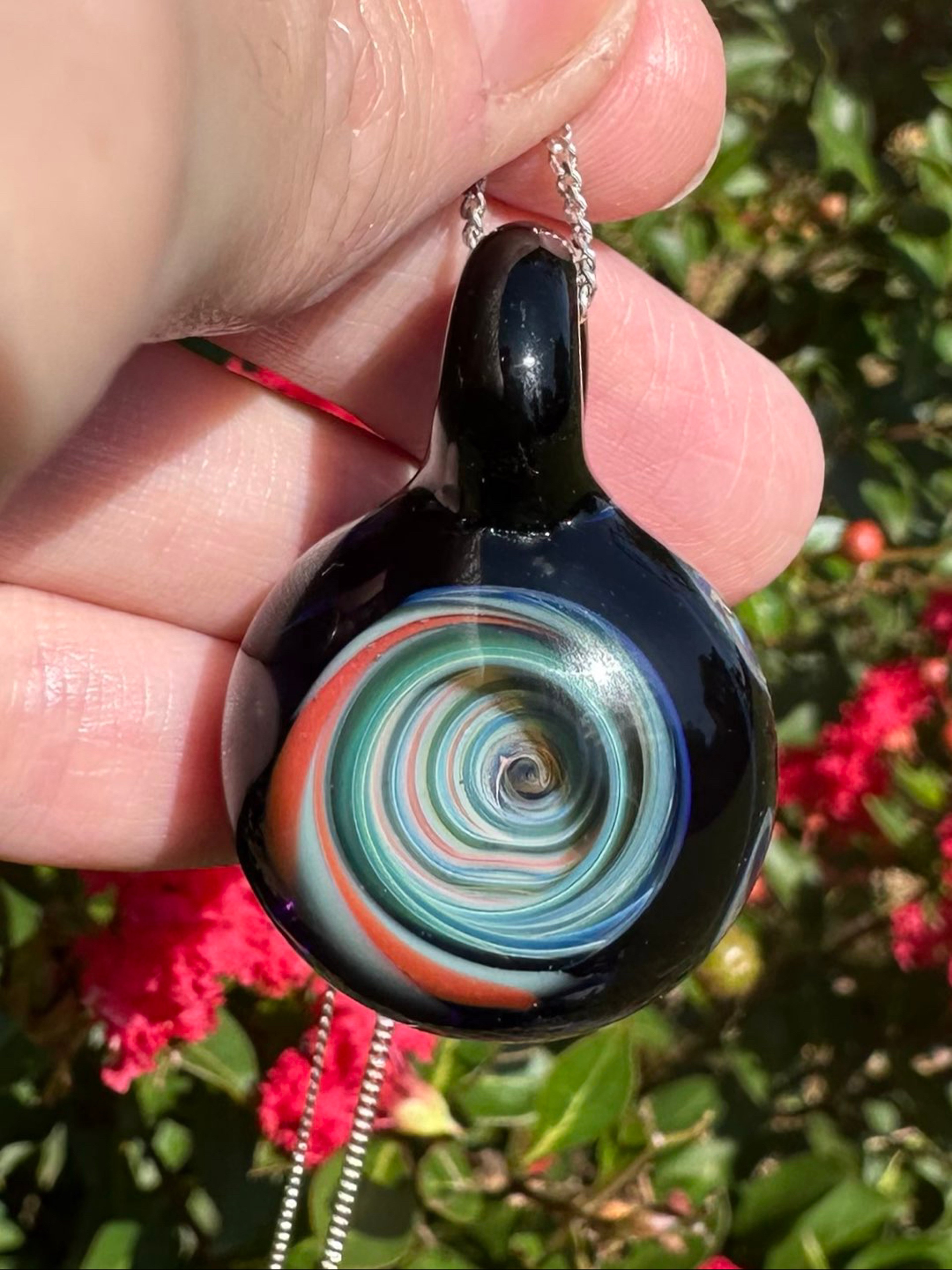 Vortex Pendant Red Blue Green image 0