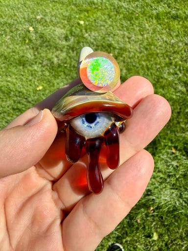 Preview pic of EyeCbott custom “Errl Eye” pendant