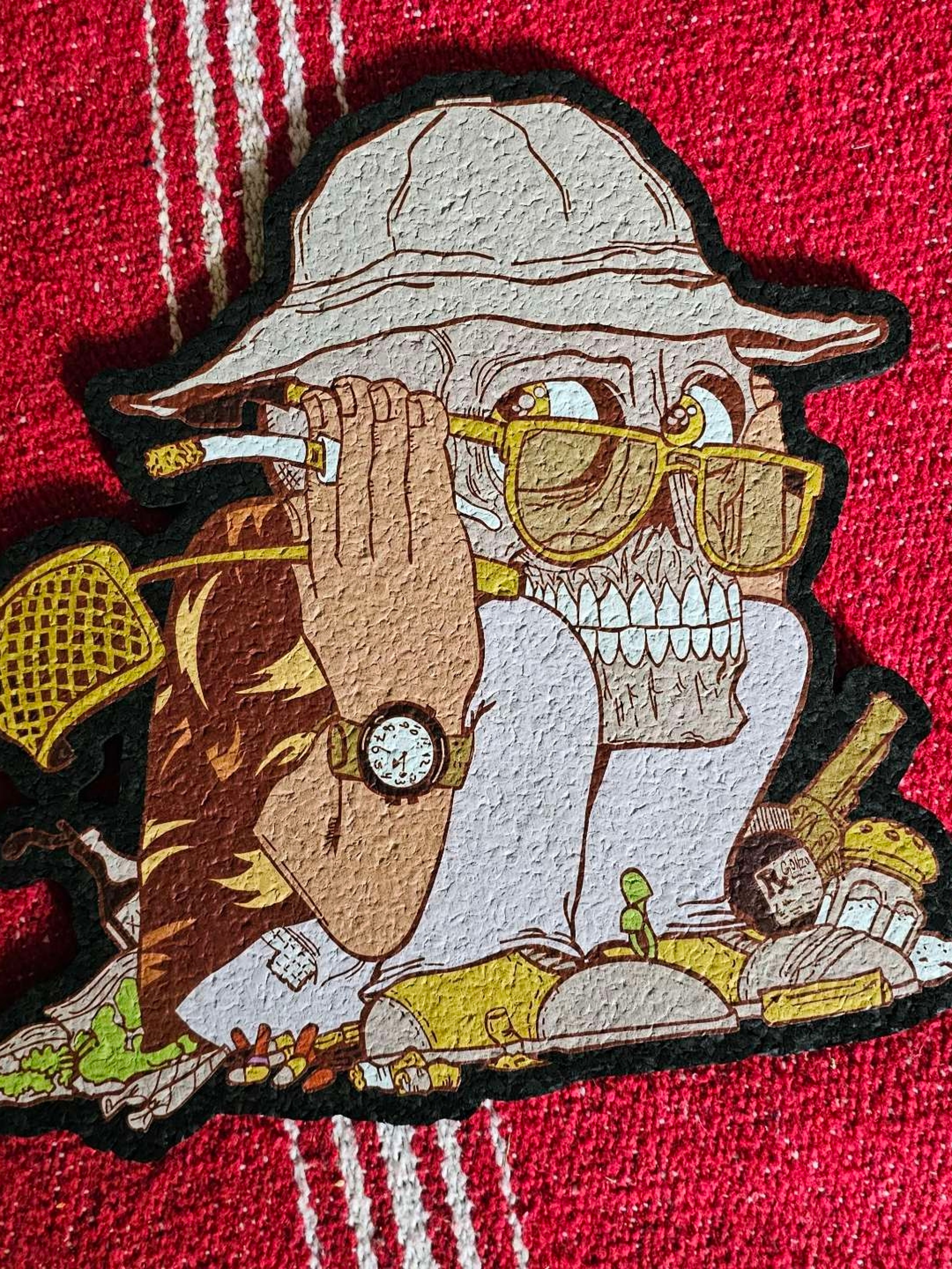 Preview pic of ABrooksArt Aaron Brooks x Moodmats This is Fear moodmat 31/50
