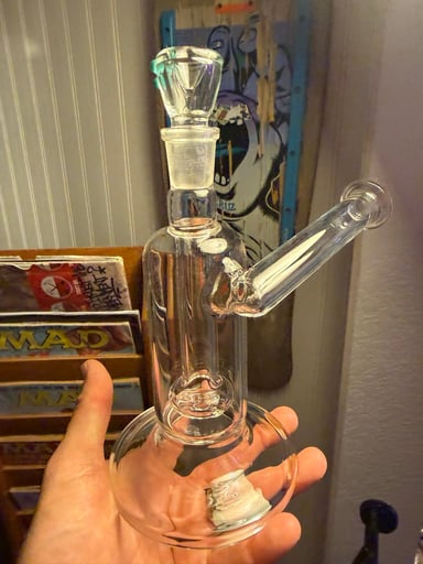 Preview pic of Oldschool 3 hole perk can style rig