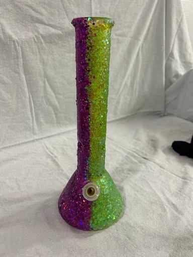 Preview pic of ~Trippy Tech~ “Glitter Bomb” Bong
